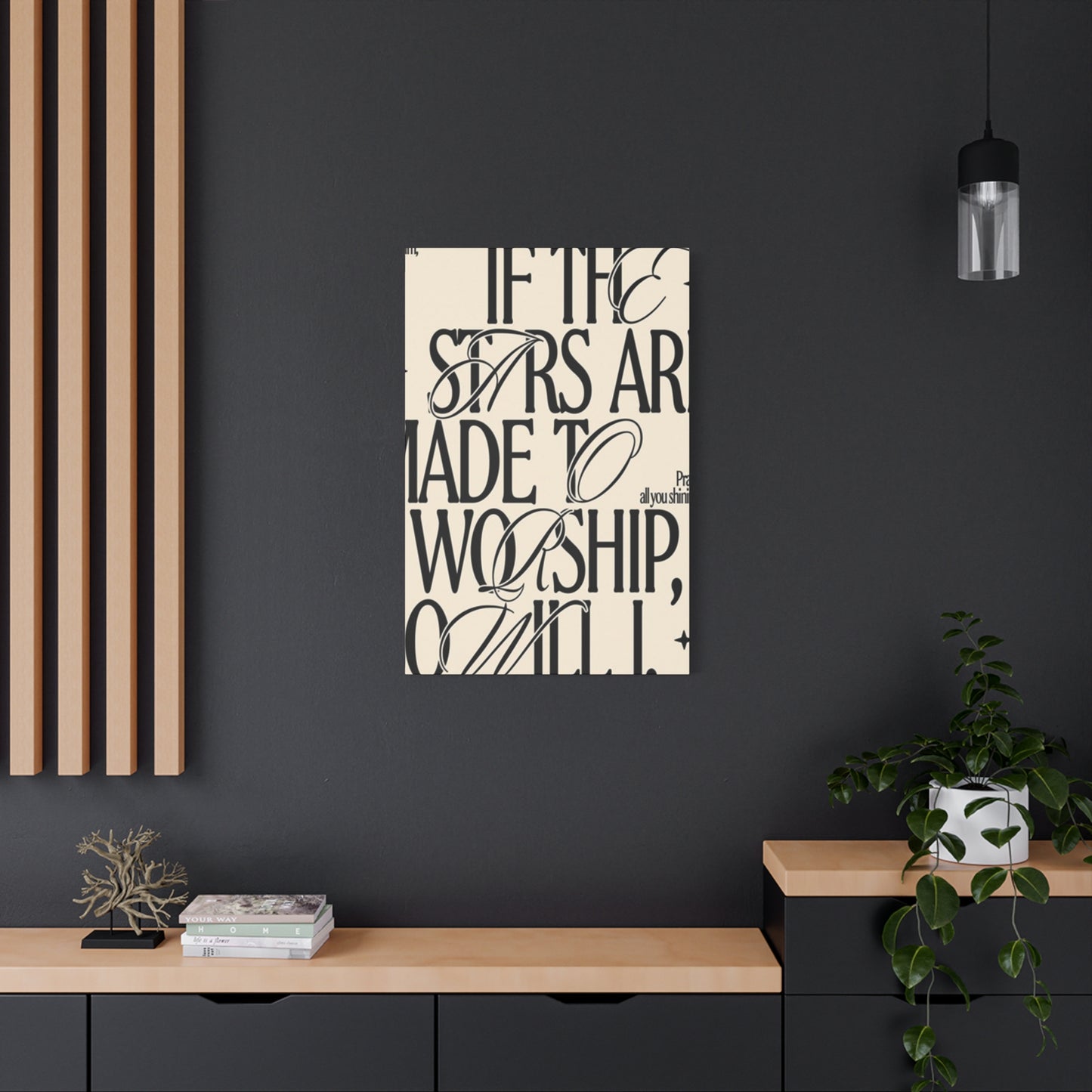 Stars Quotes And Saying Poster Wall Art & Canvas Prints