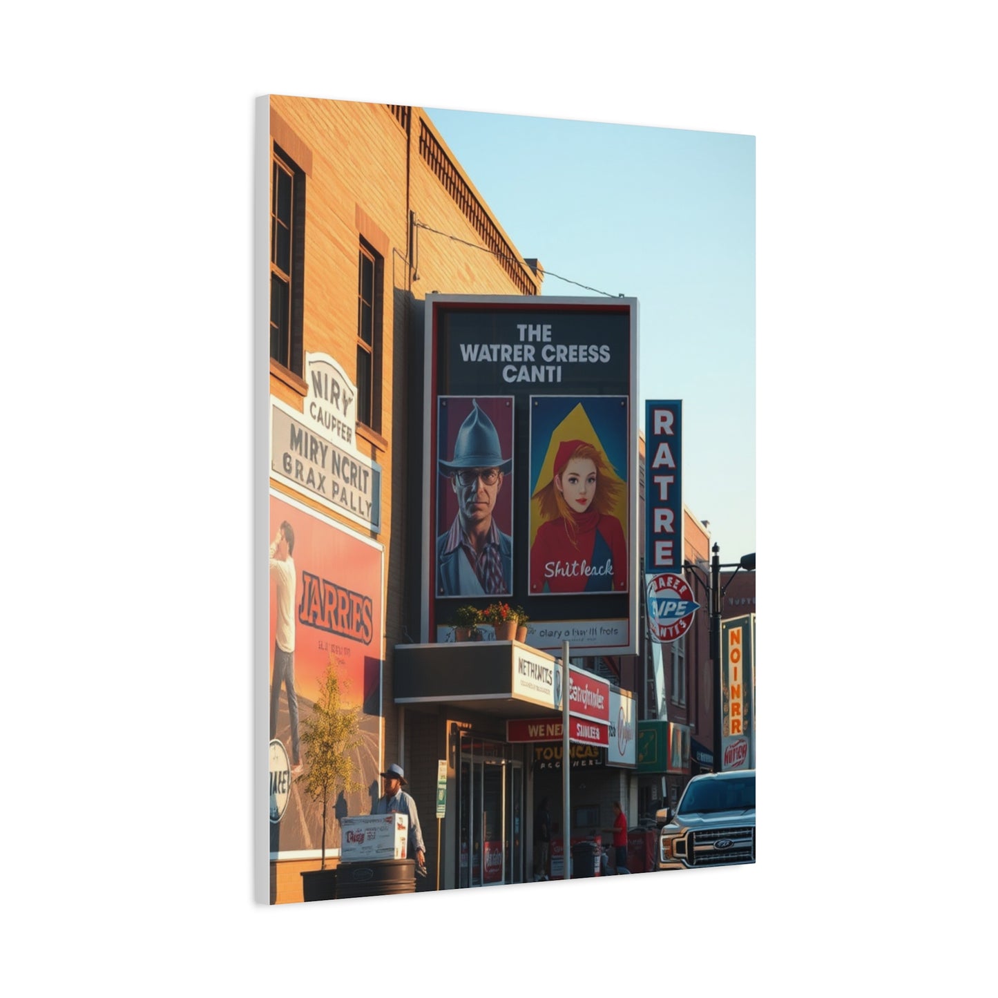 Vintage Movie Posters Art Supreme Gallery Wall Art & Canvas Print