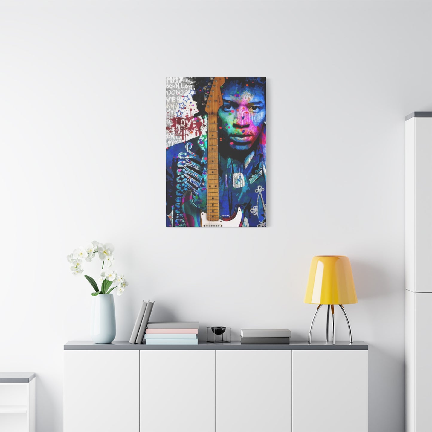 Jimi Hendrix 12 Wall Art & Canvas Prints