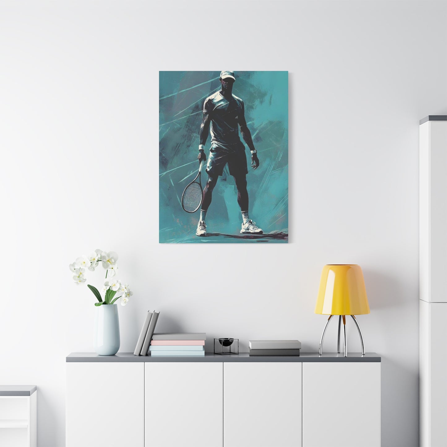 Tennis Player Poster Wall Art & Canvas Prints
