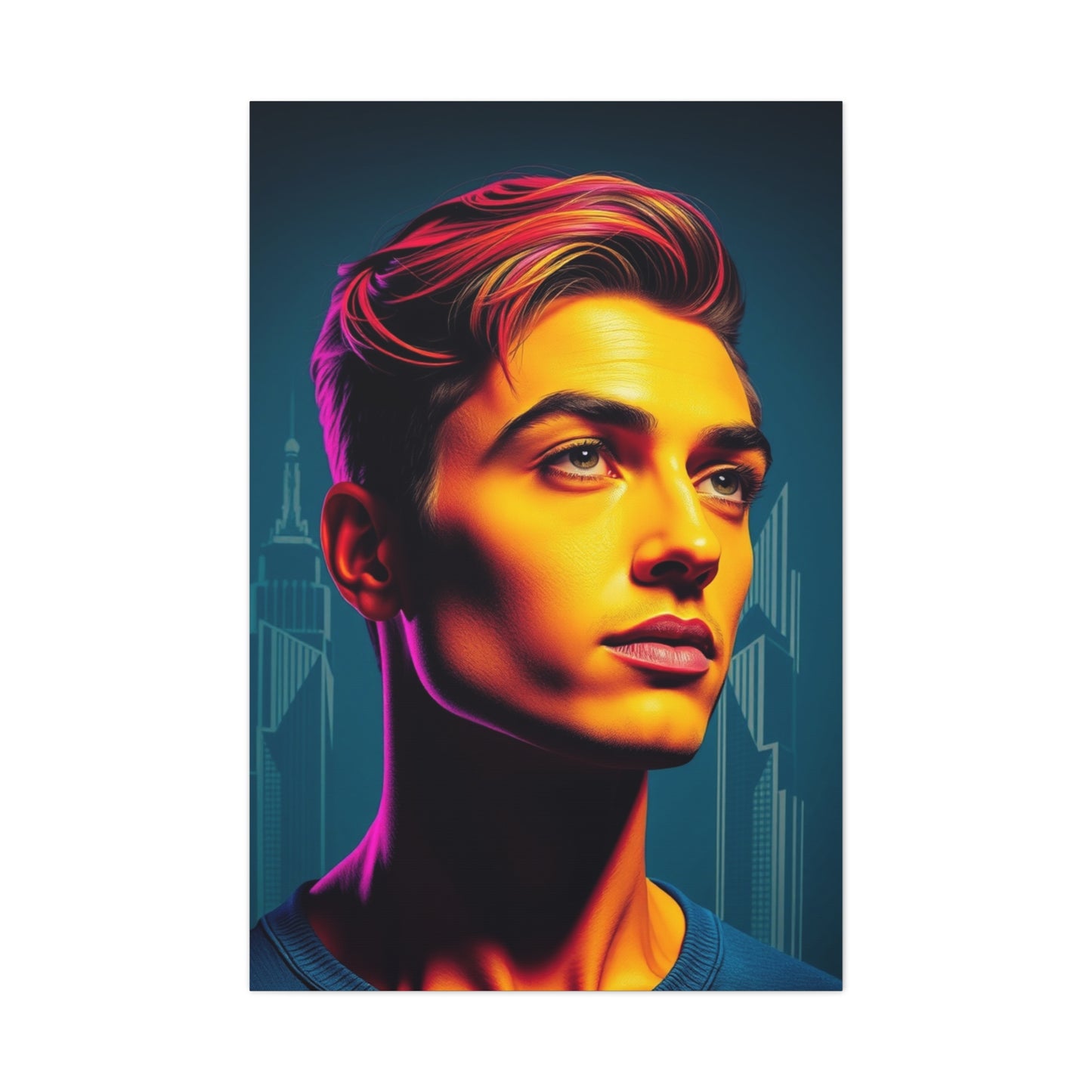 Chromatic Reverie Canvas