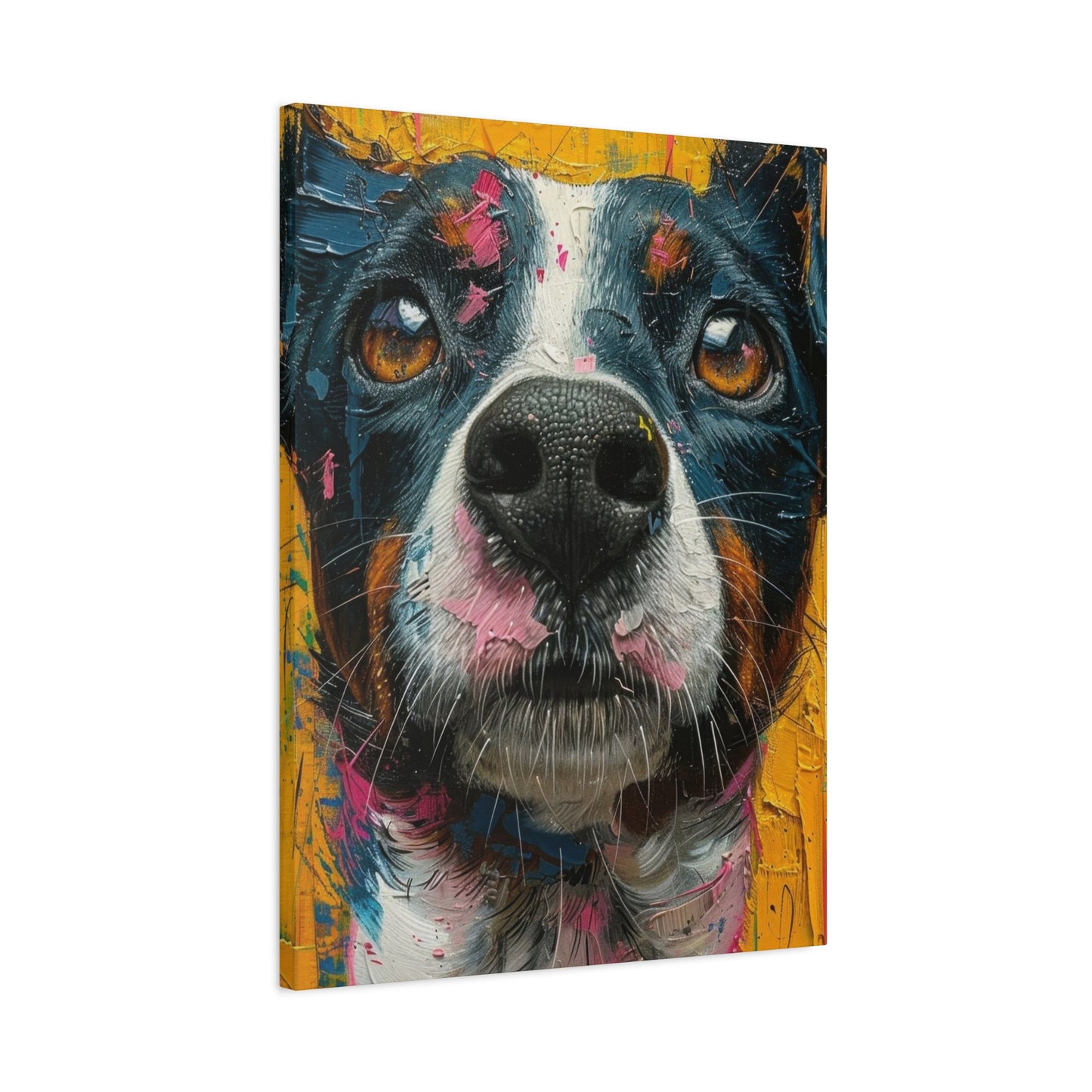 Dog Face Closeup Wall Art & Canvas Prints