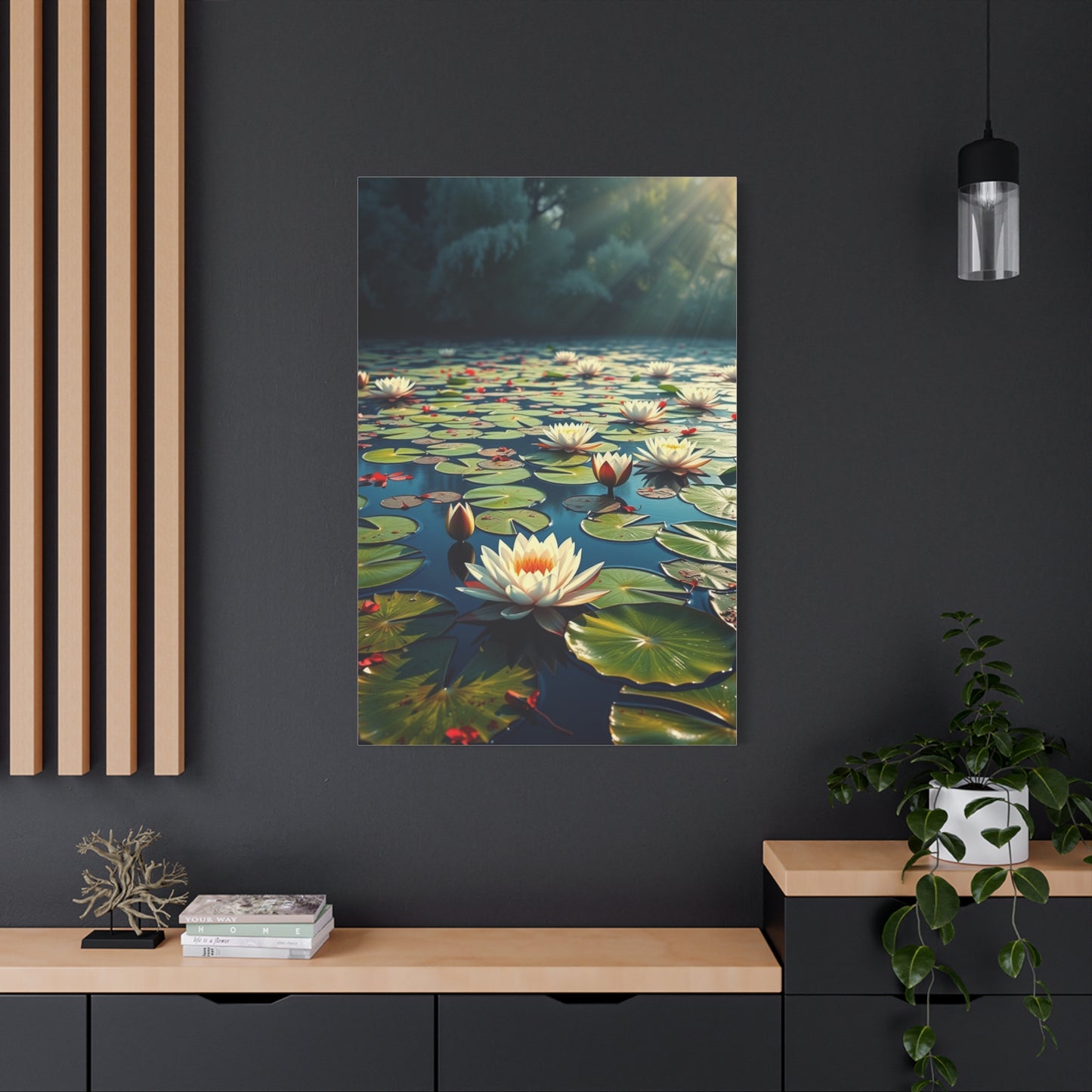 Claude Monet Water Lilies Art Supreme Gallery Wall Art & Canvas Print