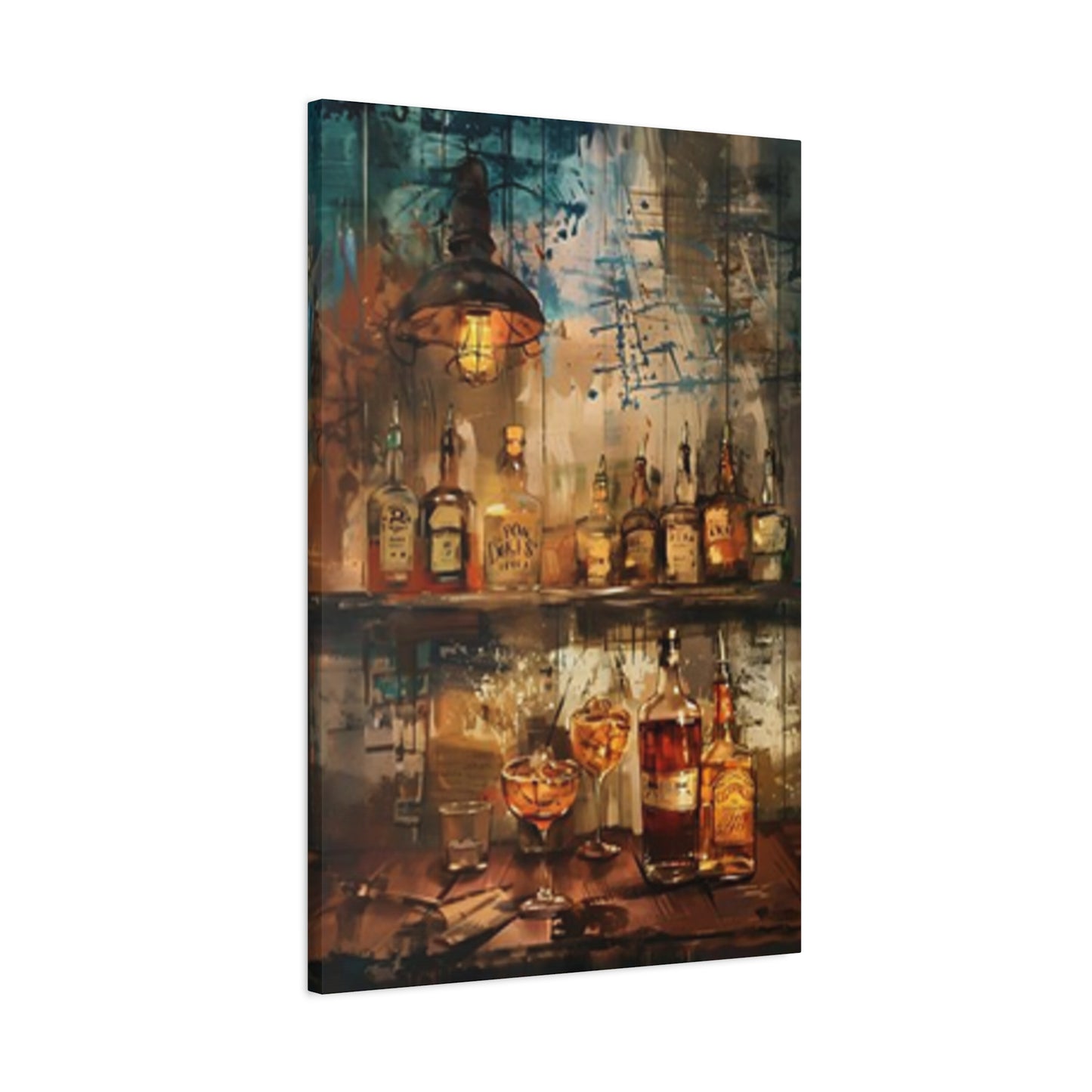 Old Whiskey Bar Wall Art & Canvas Prints