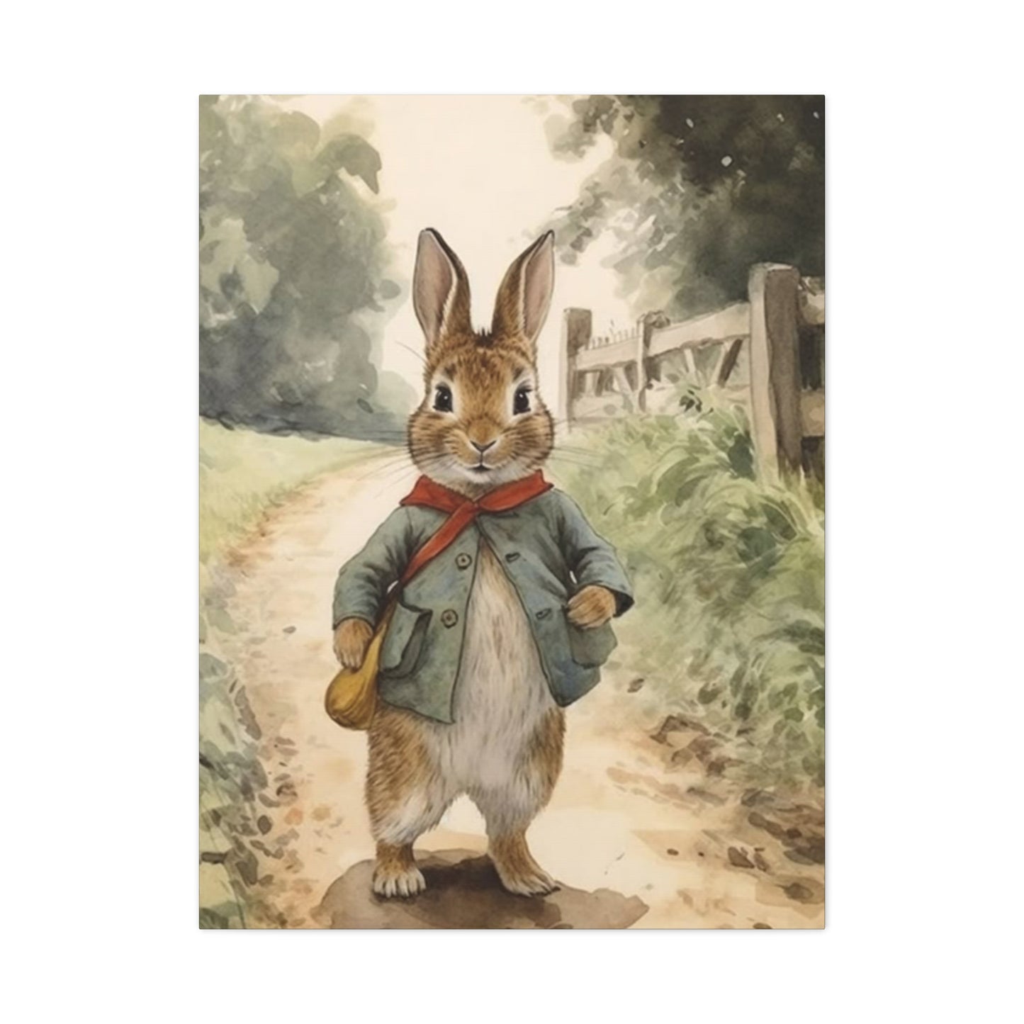 The Brown Rabbit Poster Wall Art & Canvas Prints