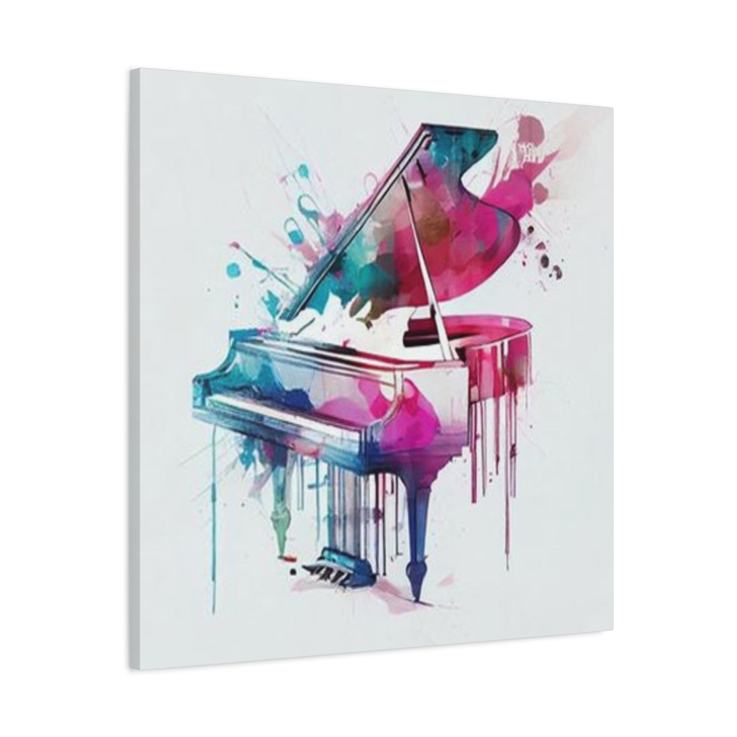 Colorful Piano Painting Wall Art & Canvas Prints