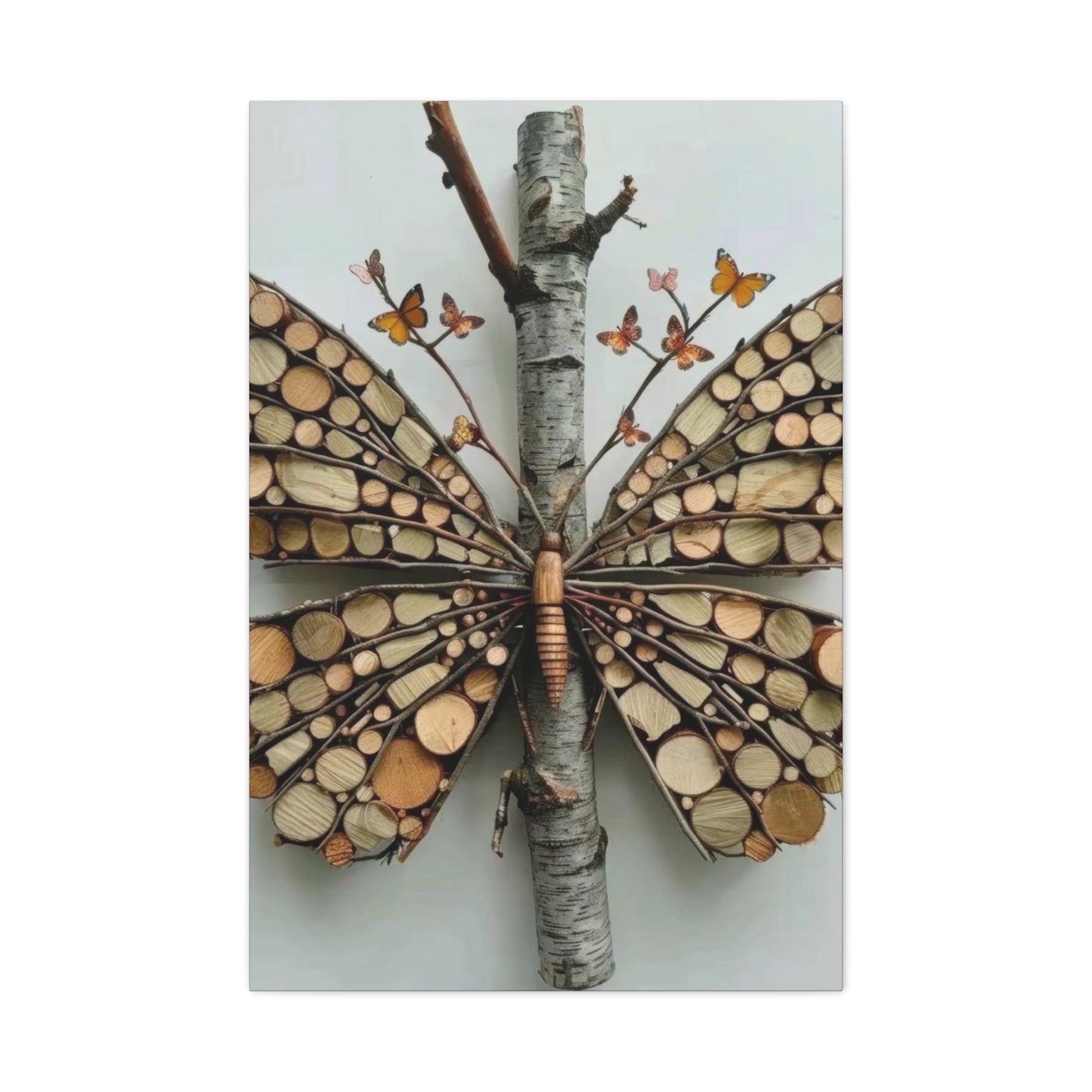 Driftwood Butterfly Wall Art & Canvas Prints
