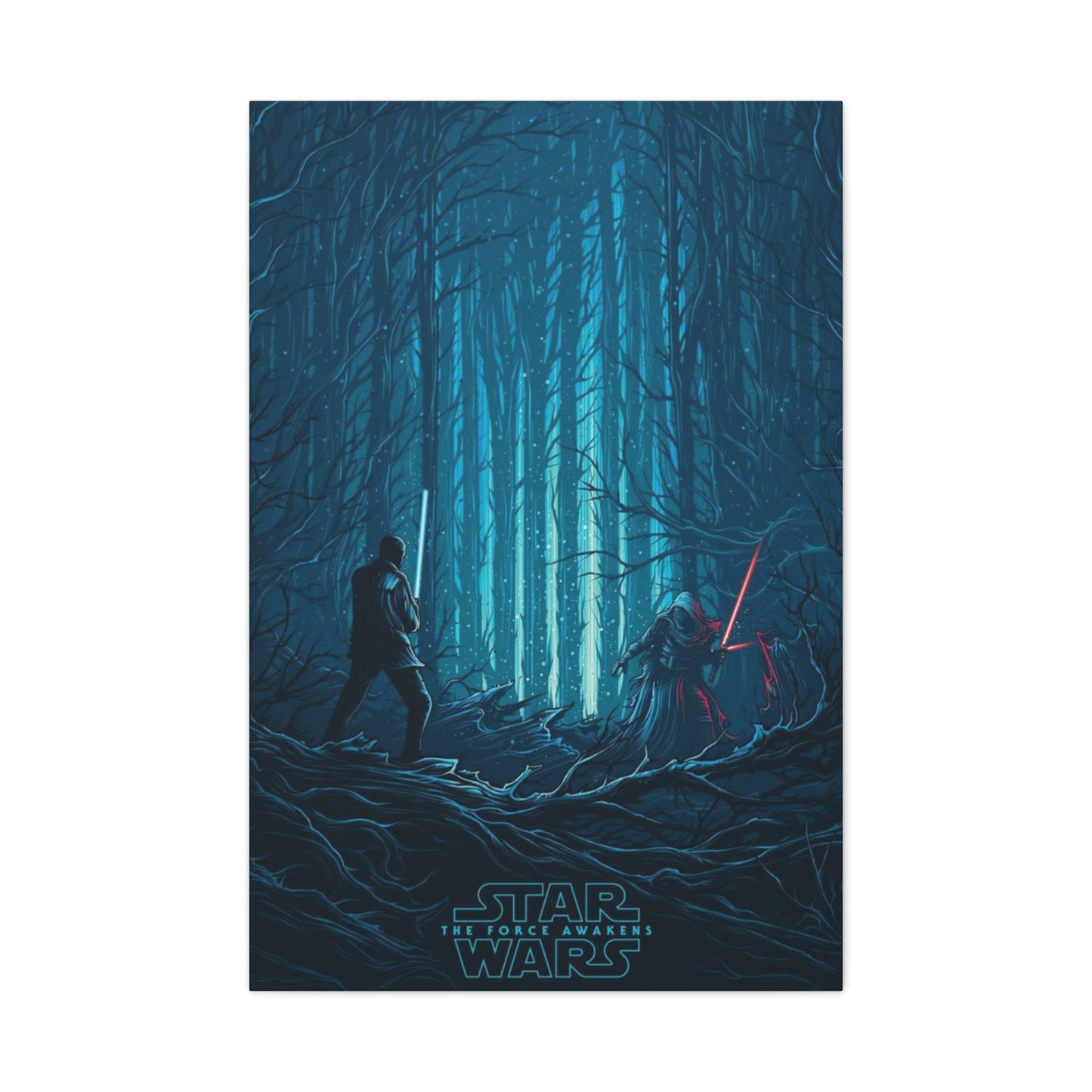 The Force Awaken Star Wars Poster Wall Art & Canvas Prints