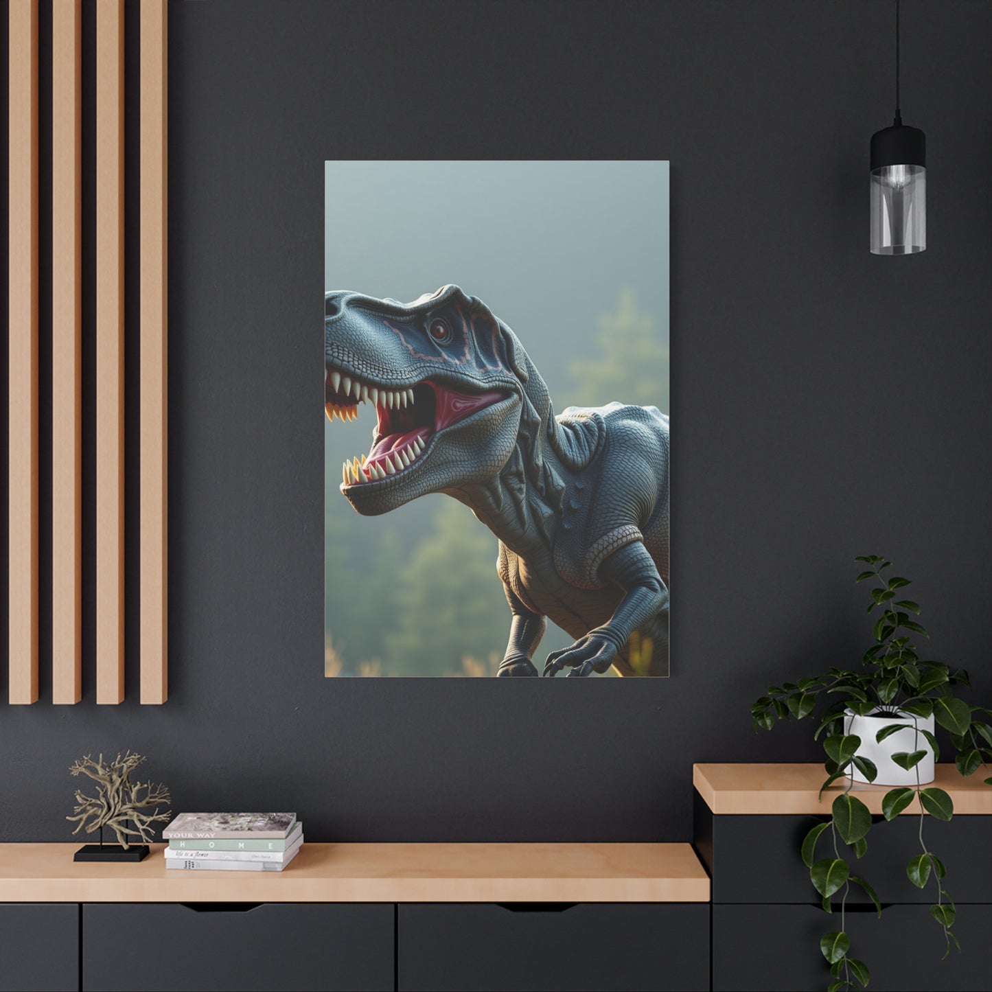 Supreme Tyrannosaurus Rex Art Collection Wall Art & Canvas Print