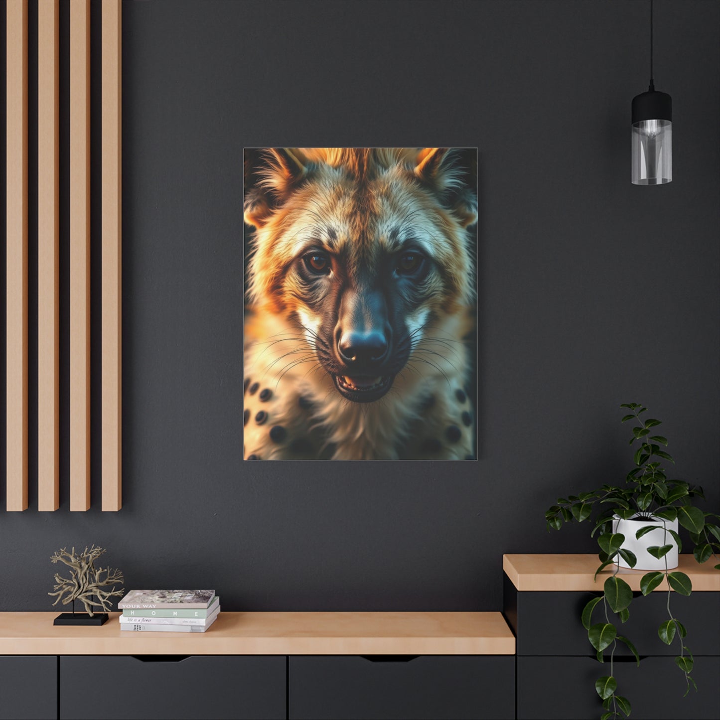 Vision Hyenas Art Art Wall Art & Canvas Print