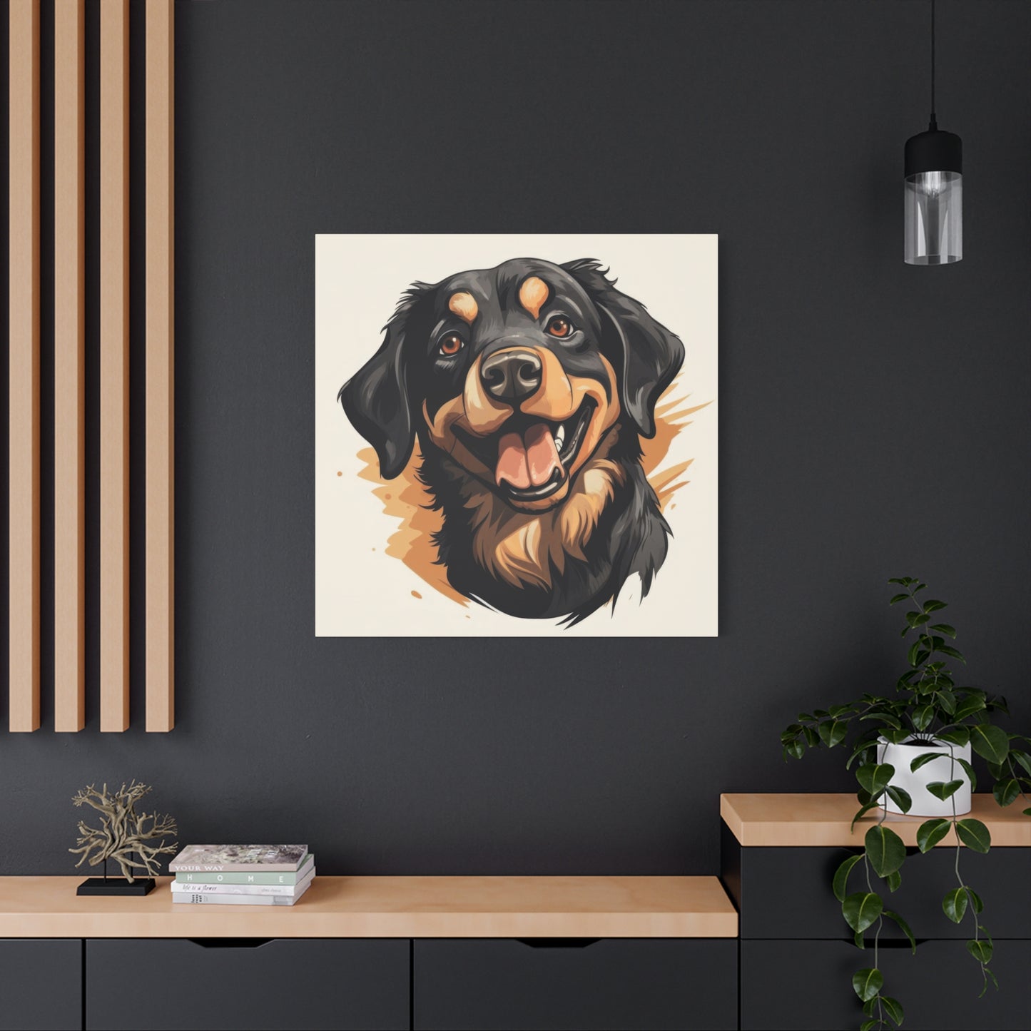 Happy Dog 3 Wall Art & Canvas Prints