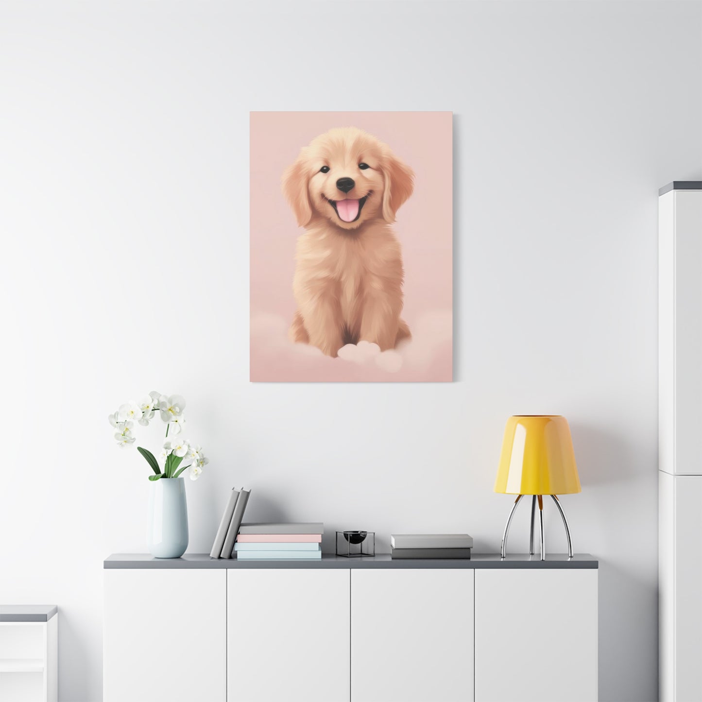 Happy Labrador Pup Wall Art & Canvas Prints