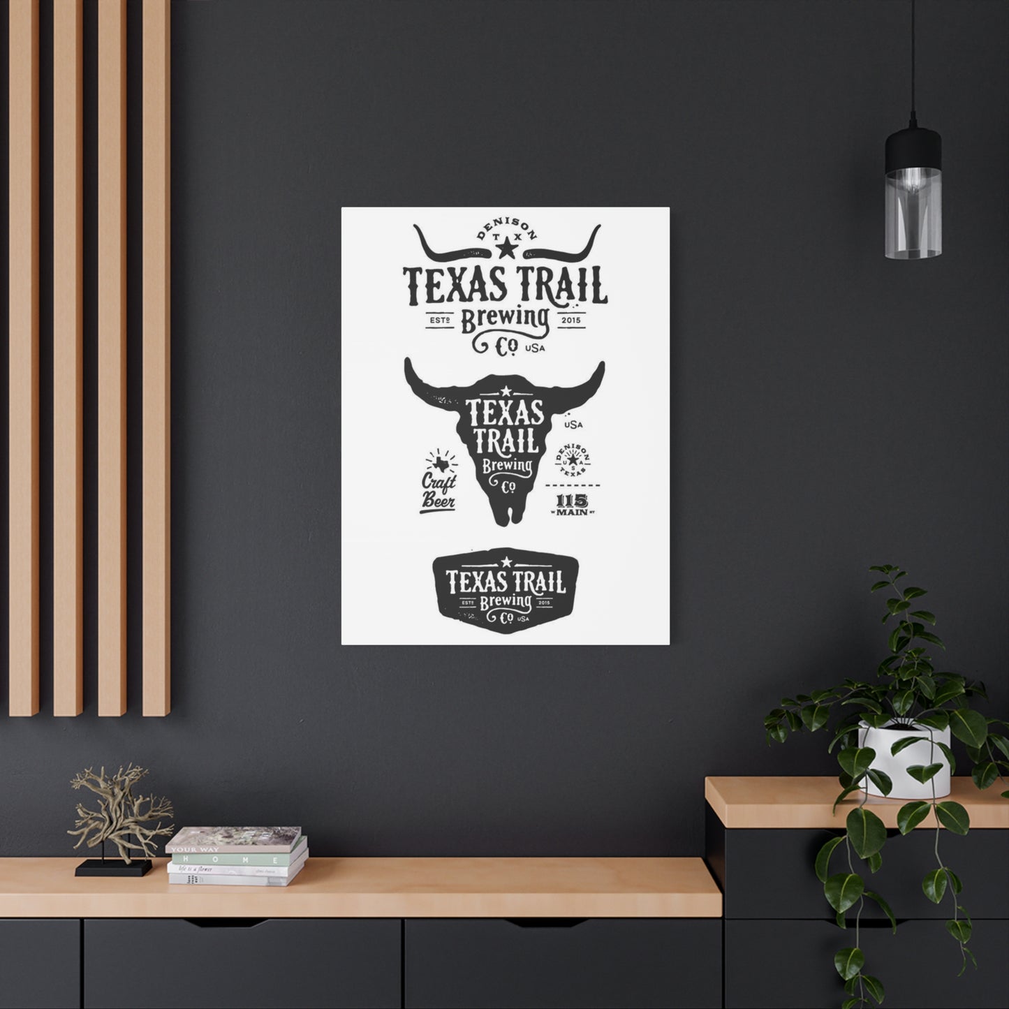 Texas Trail Brewing Co. Poster Wall Art & Canvas Prints
