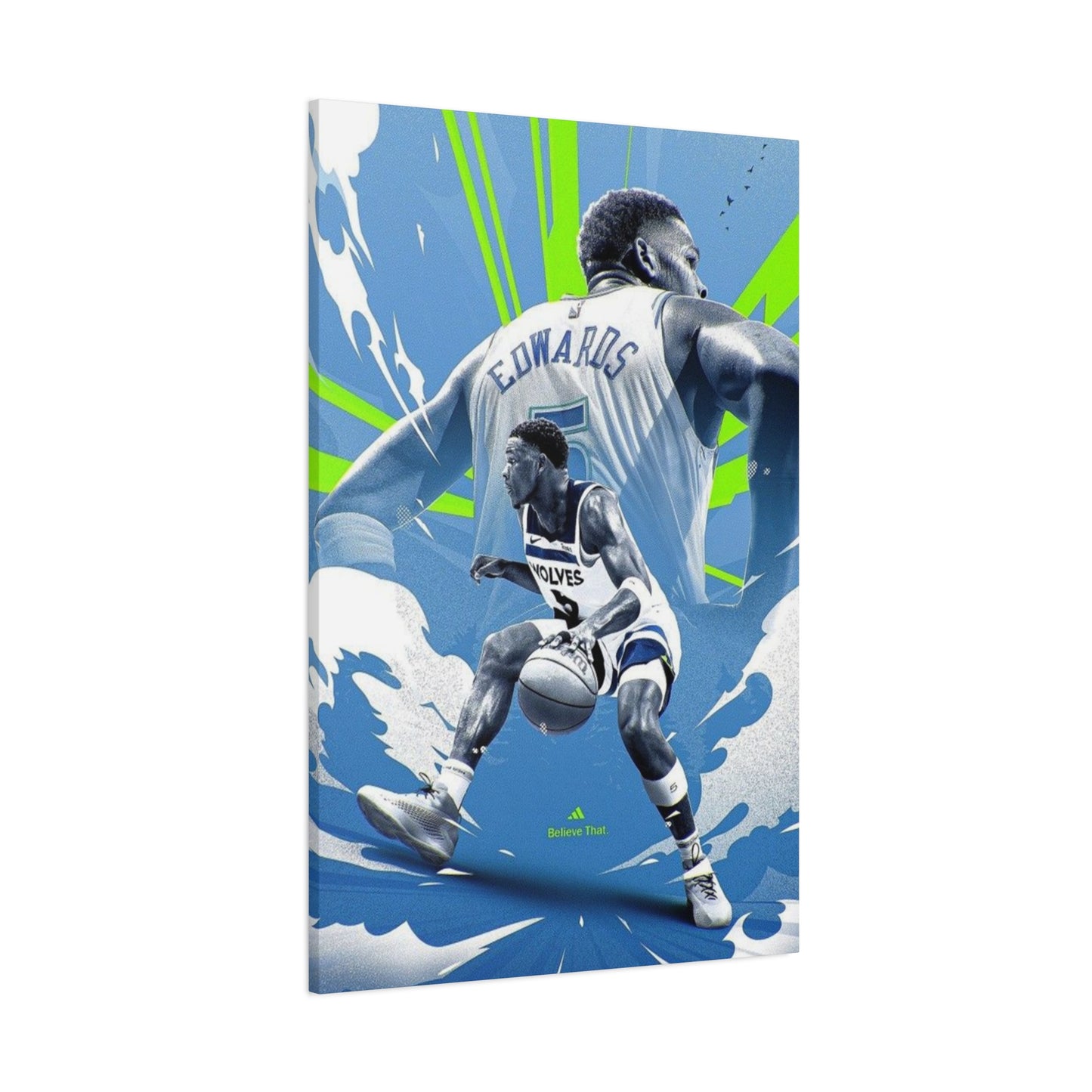 Edward Basketball Poster Wall Art & Canvas Prints