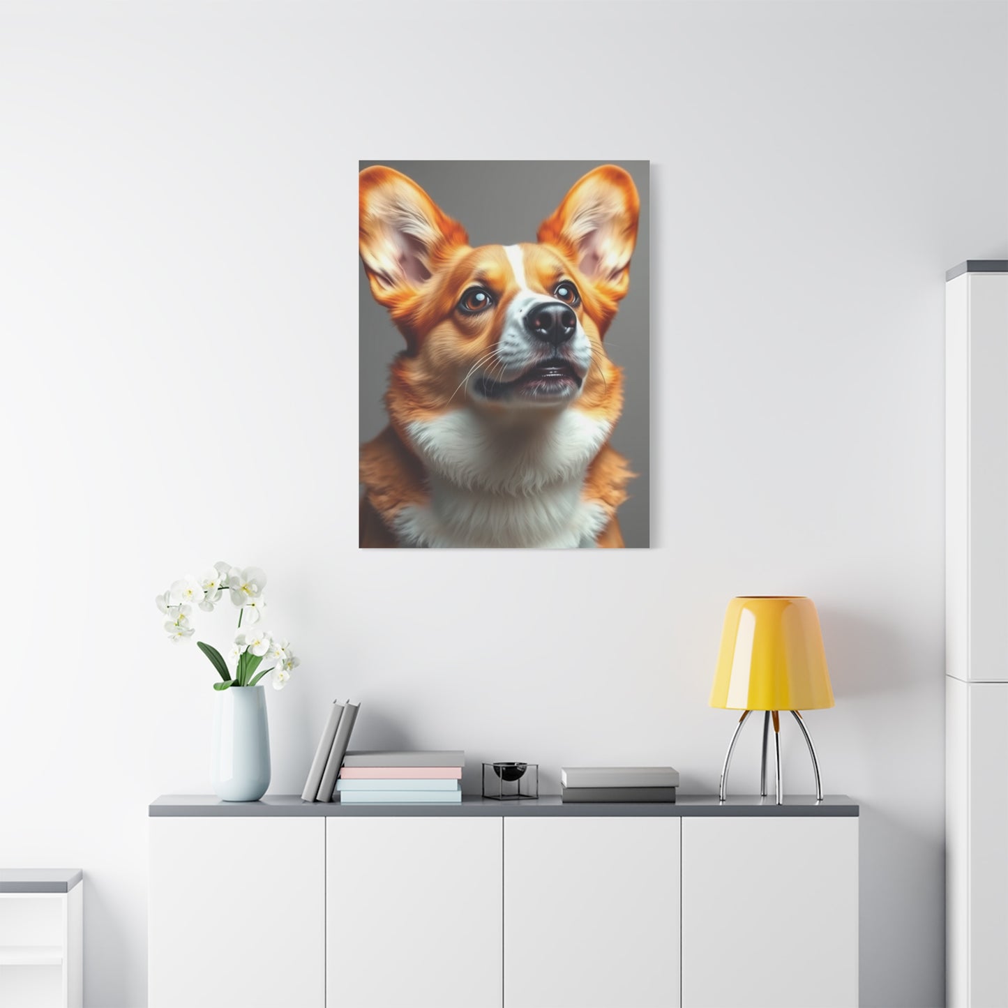 Corgi Dog Art Supreme Gallery Wall Art & Canvas Print