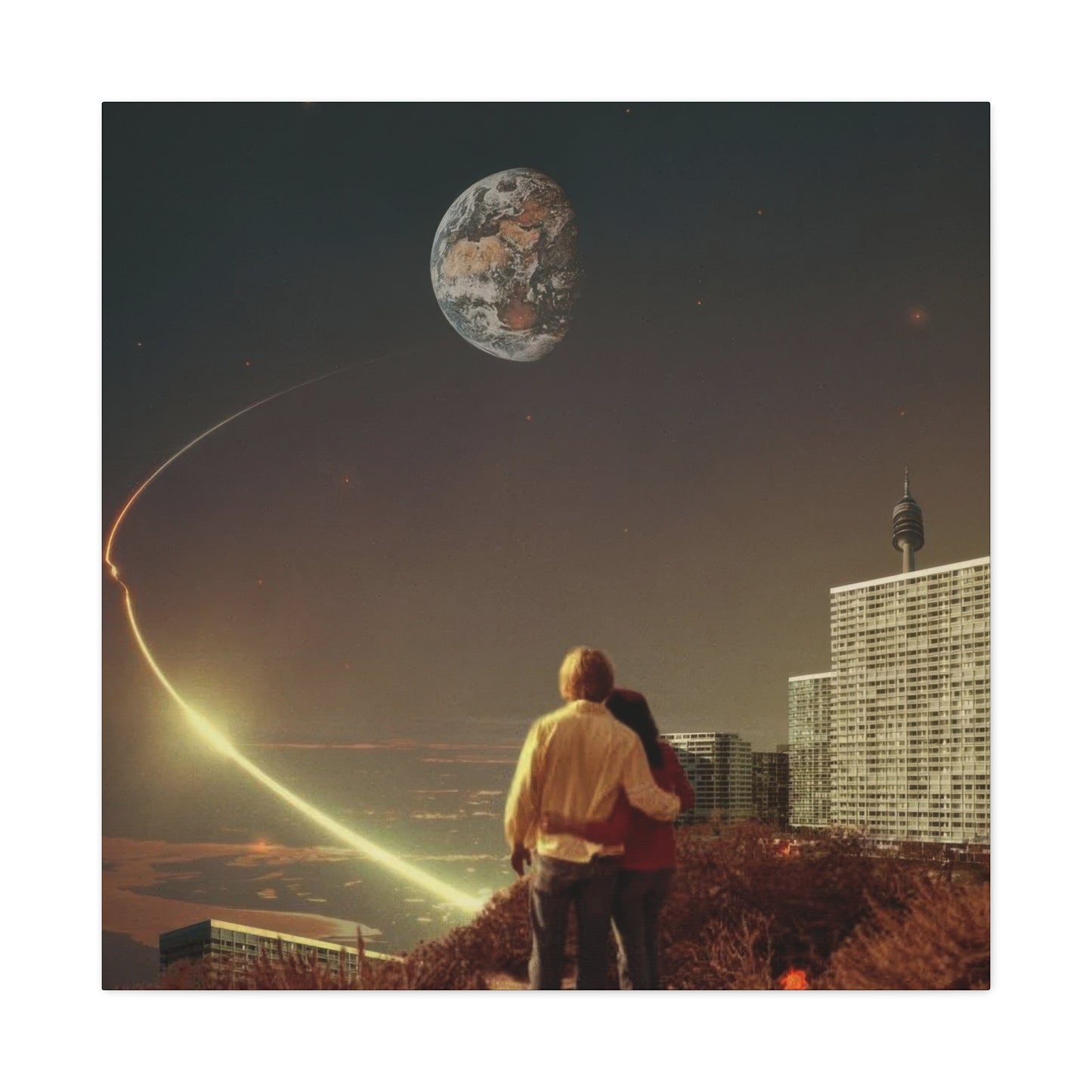 Frank Moth We Used To Live There Too Wall Art & Canvas Prints