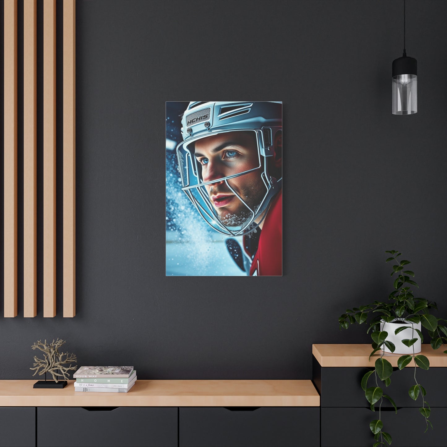 Vision Hockey Art Art Wall Art & Canvas Print