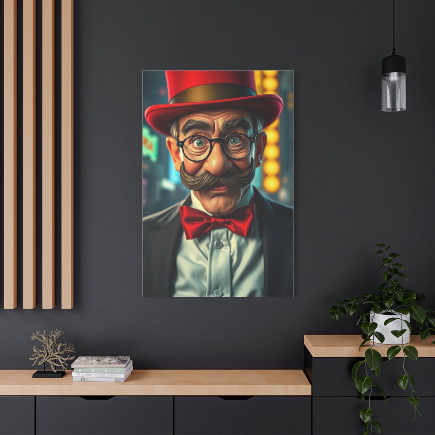 Collection Rich Uncle Pennybags Art Art Wall Art & Canvas Print