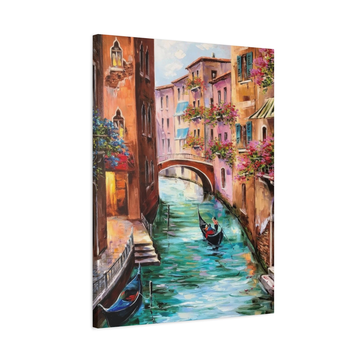 Venice Italy Boat Painting Wall Art & Canvas Prints