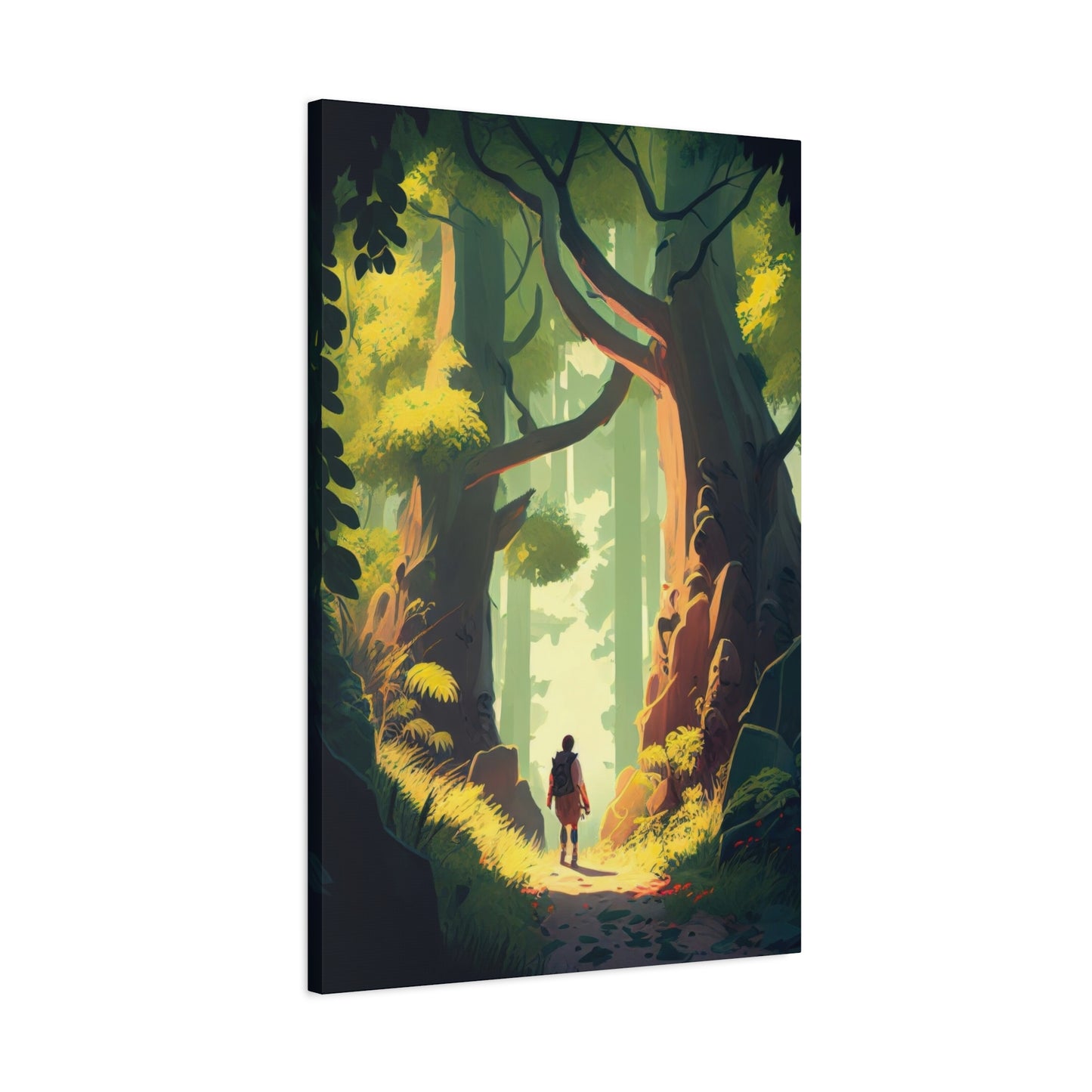 Treading Through Forest Wall Art & Canvas Prints