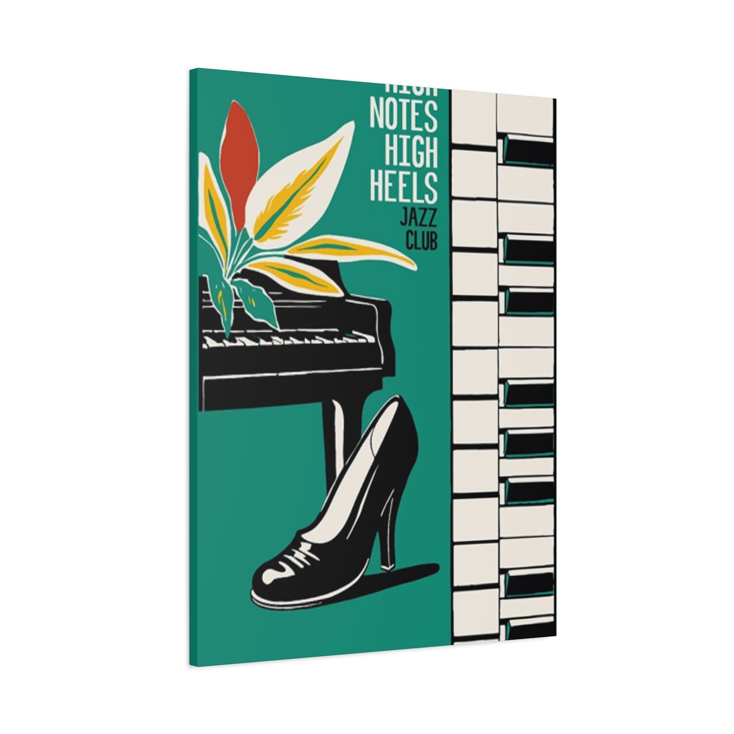 High Notes High Heels Wall Art & Canvas Prints
