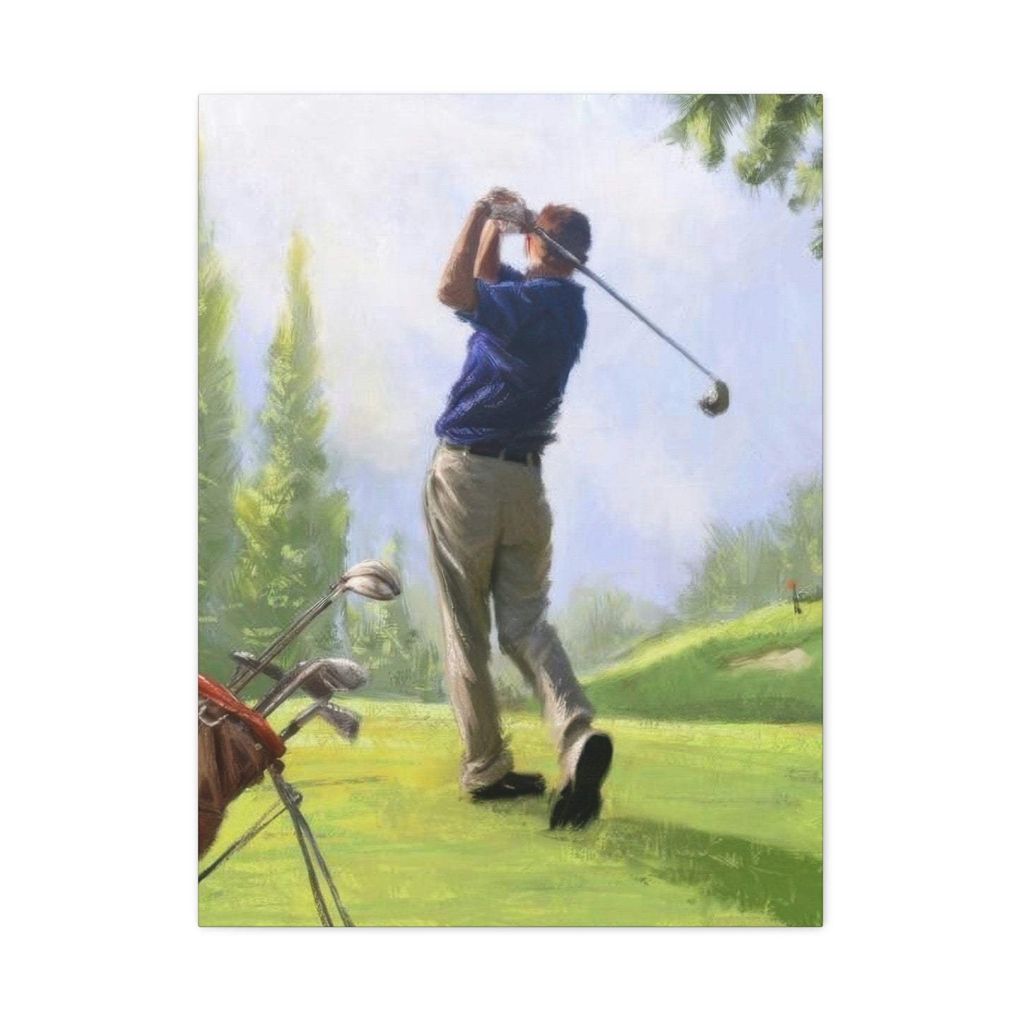 Golf Shot Wall Art & Canvas Prints