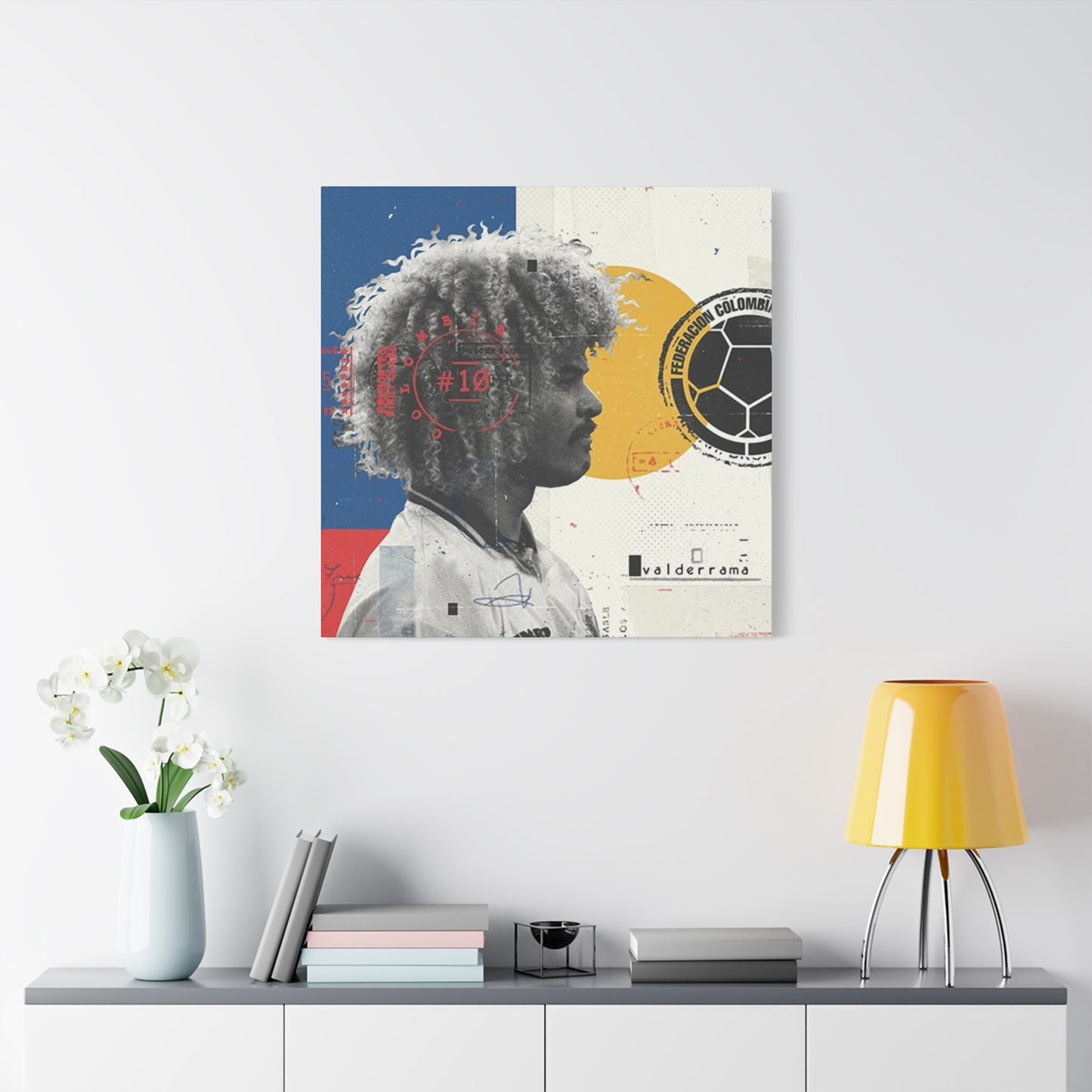 Football Player Abstract Wall Art & Canvas Prints