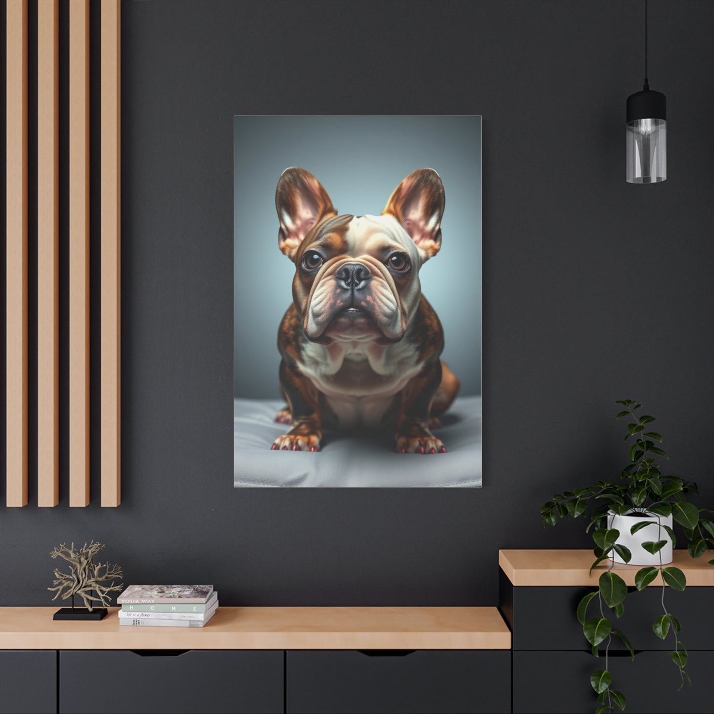French Bulldog Art Luxury Canvas Wall Art & Canvas Print