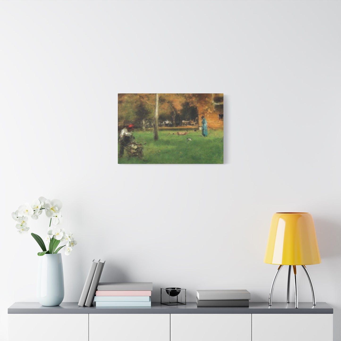 The Old Barn George Inness Wall Art & Canvas Prints