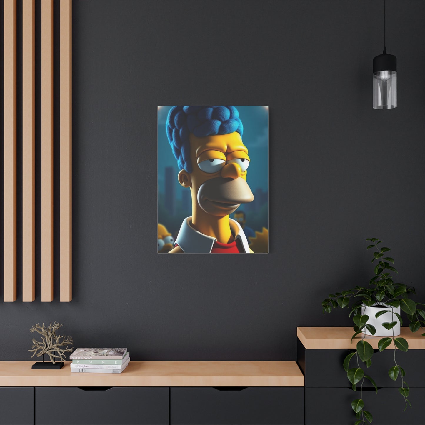 The Simpsons Art Refined Canvas Wall Art & Canvas Print