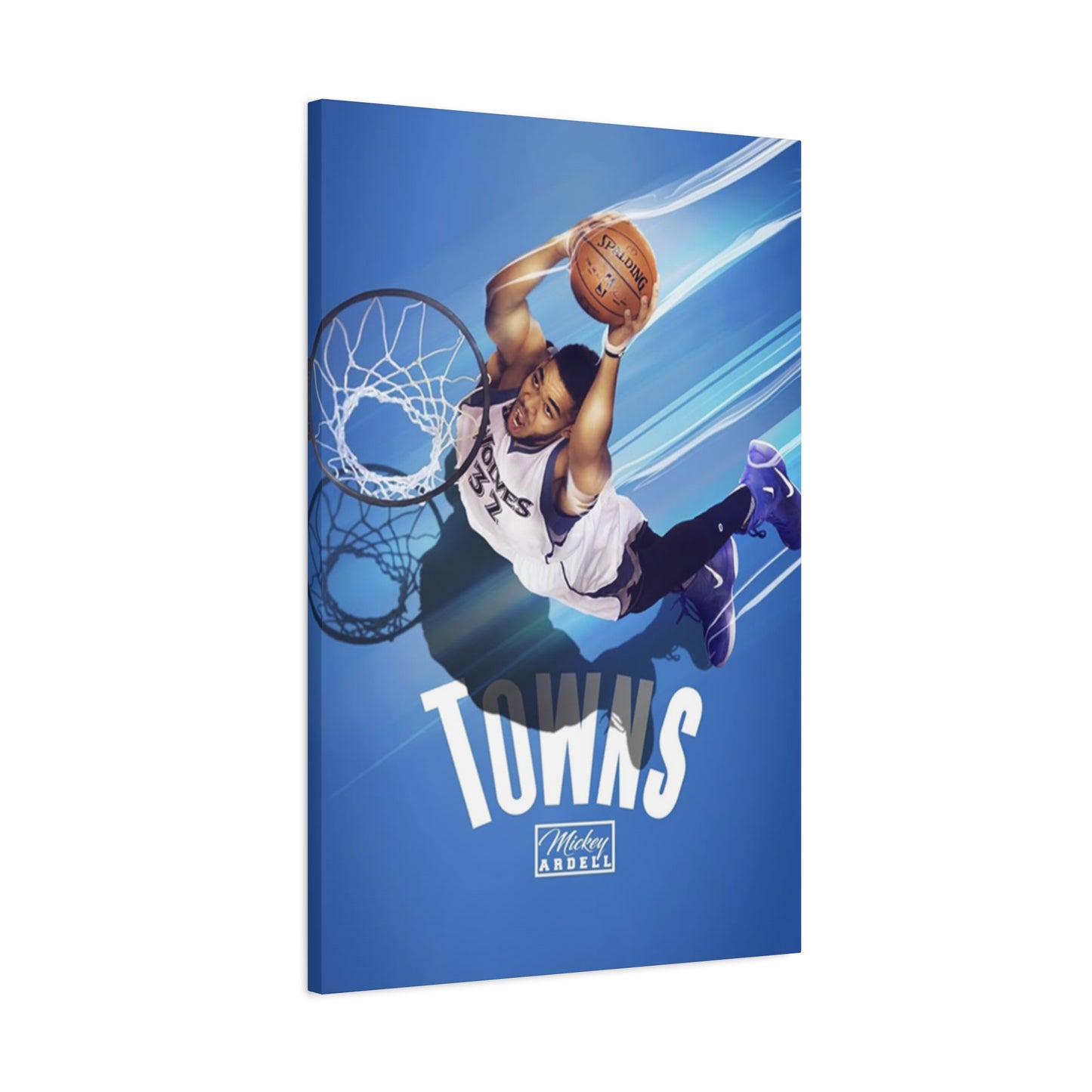 Towns Basketball Poster Wall Art & Canvas Prints