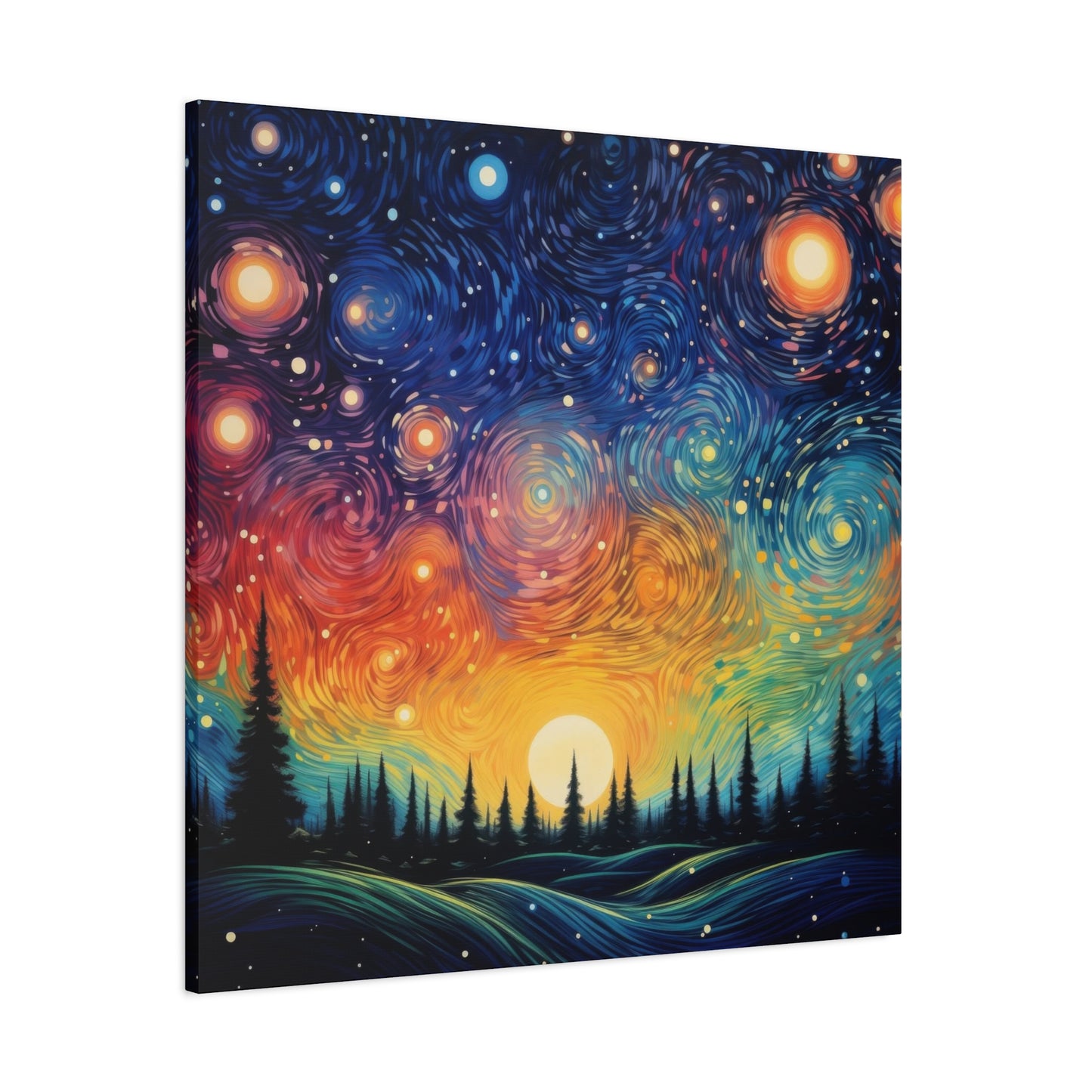 Twirly Sky Fresh Wall Art & Canvas Prints