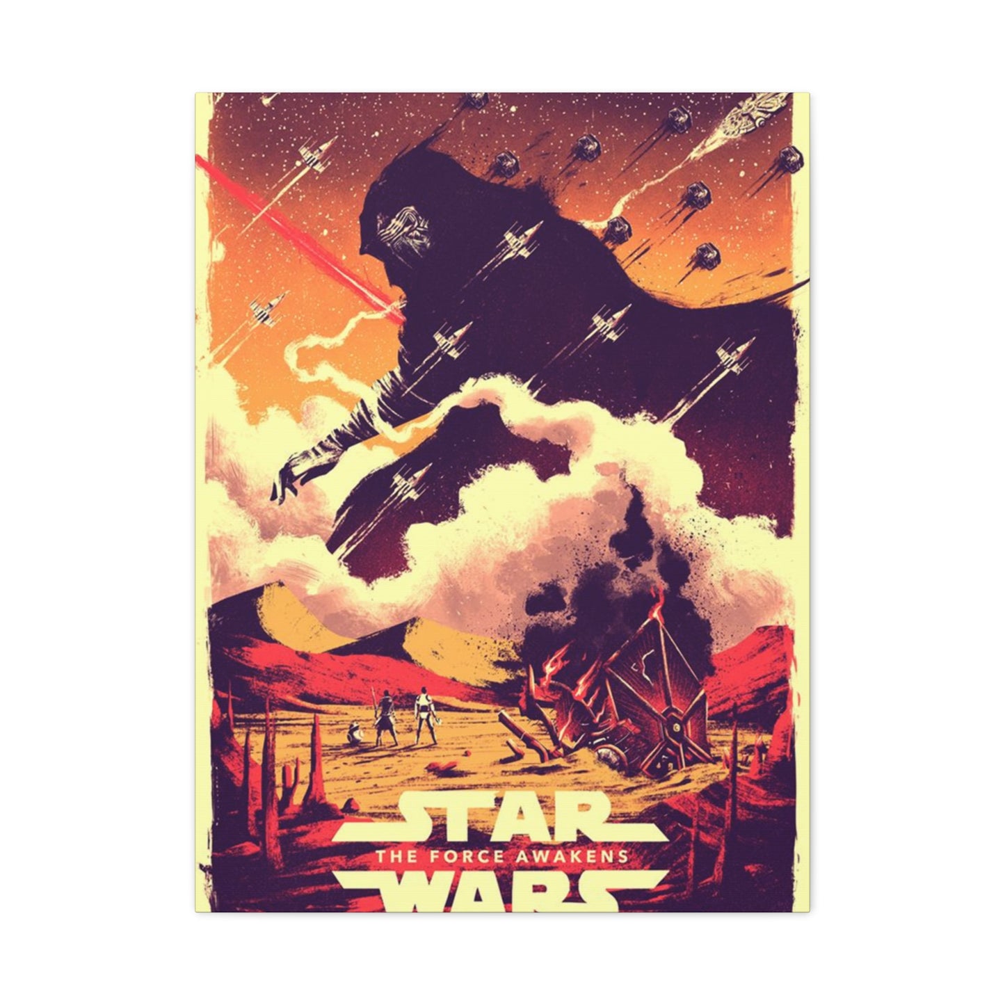 The Force Awaken Poster Wall Art & Canvas Prints