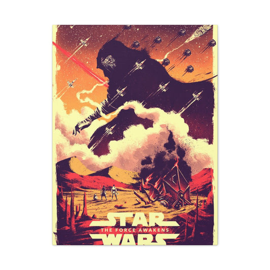 The Force Awaken Poster Wall Art & Canvas Prints