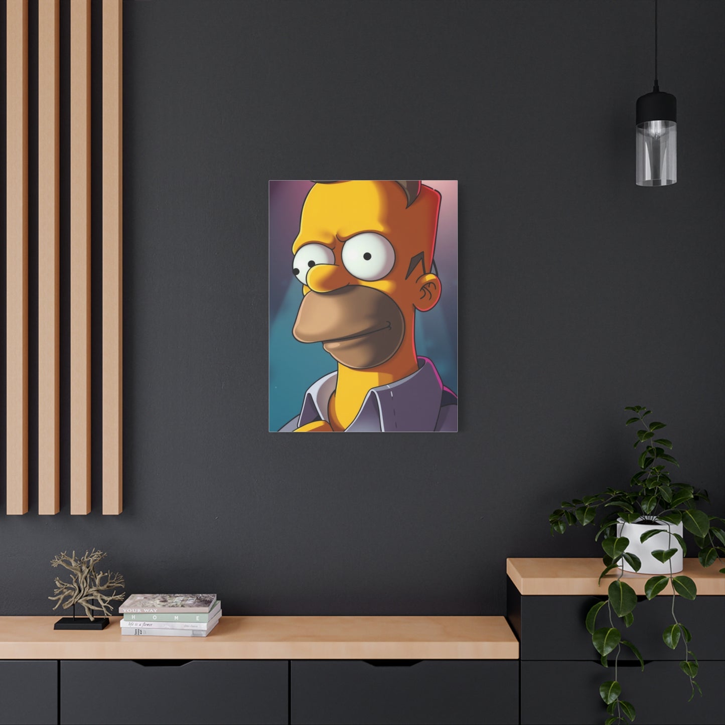 The Simpsons Art Luxury Canvas Wall Art & Canvas Print