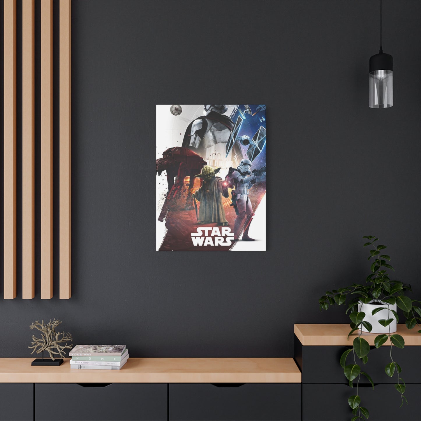 The Star War Poster Wall Art & Canvas Prints
