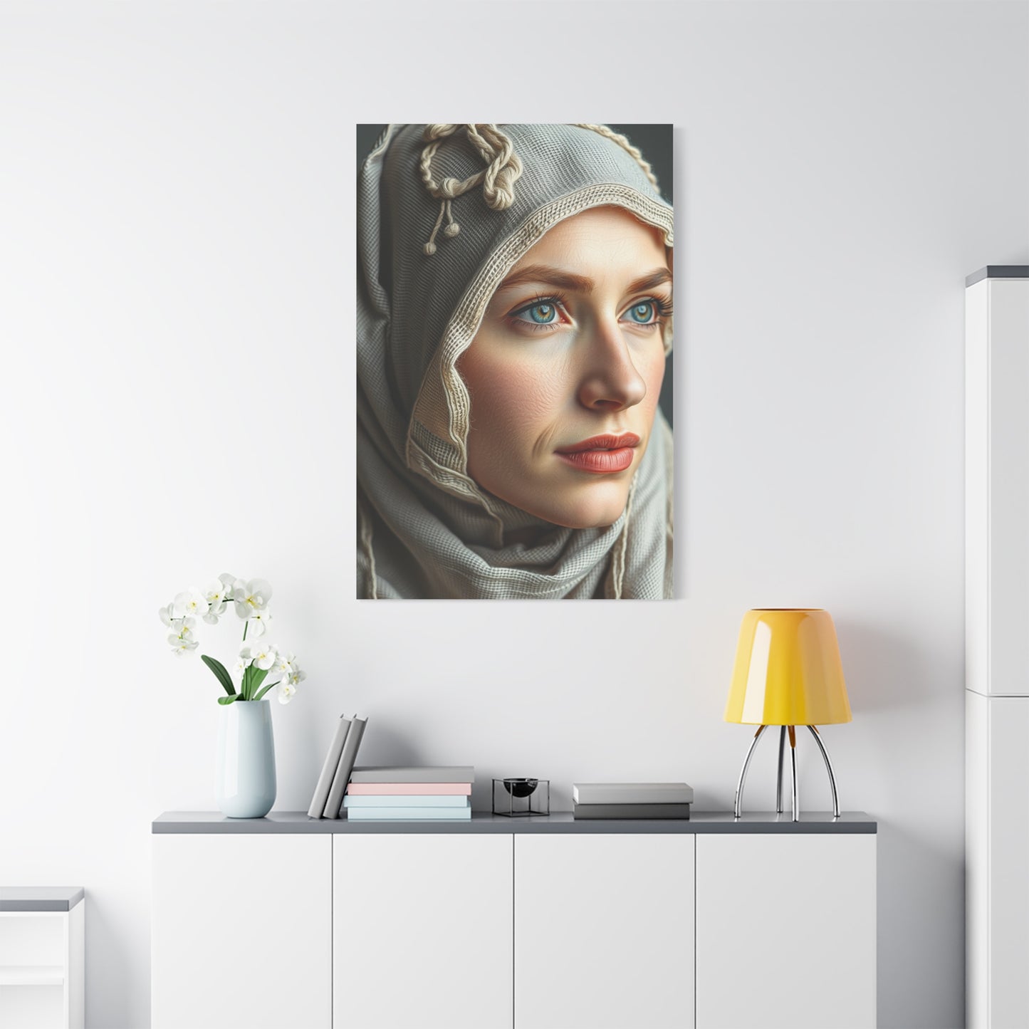 Taupe, Linen, and Gray Art Supreme Gallery Wall Art & Canvas Print