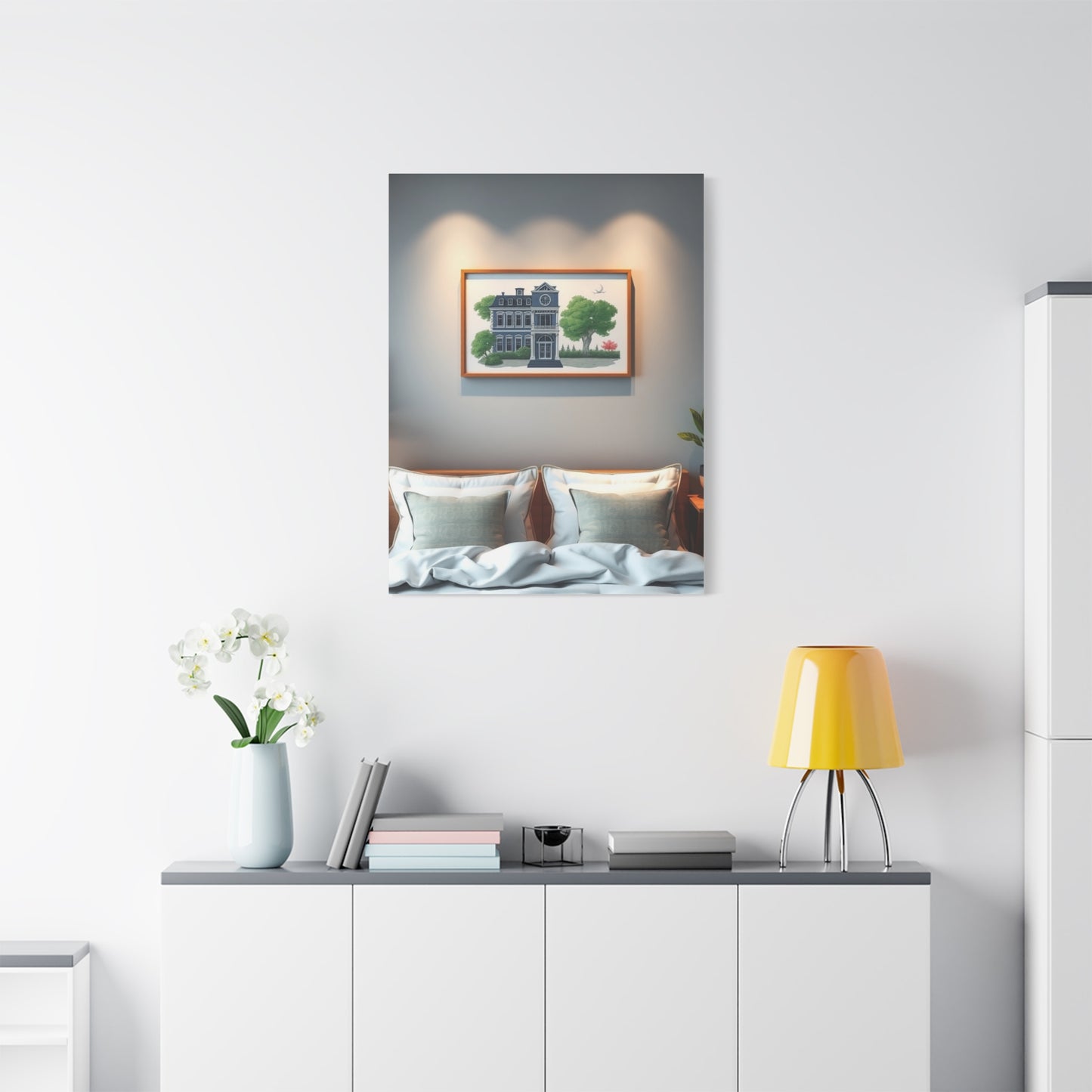 College Room Decor Art Refined Canvas Wall Art & Canvas Print