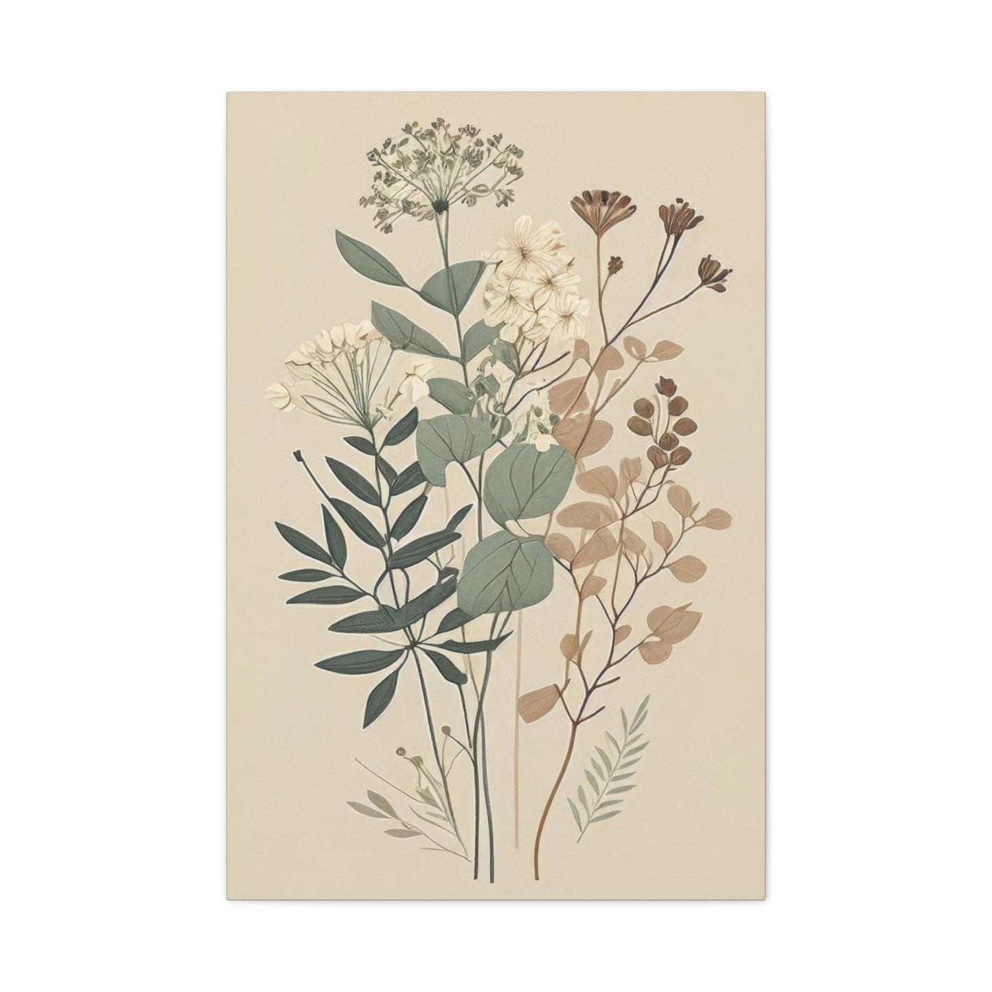 Plant Soft Paint Wall Art & Canvas Prints