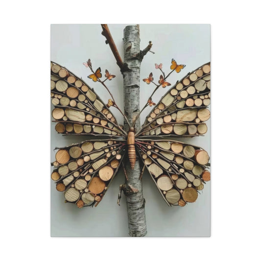 Driftwood Butterfly Wall Art & Canvas Prints