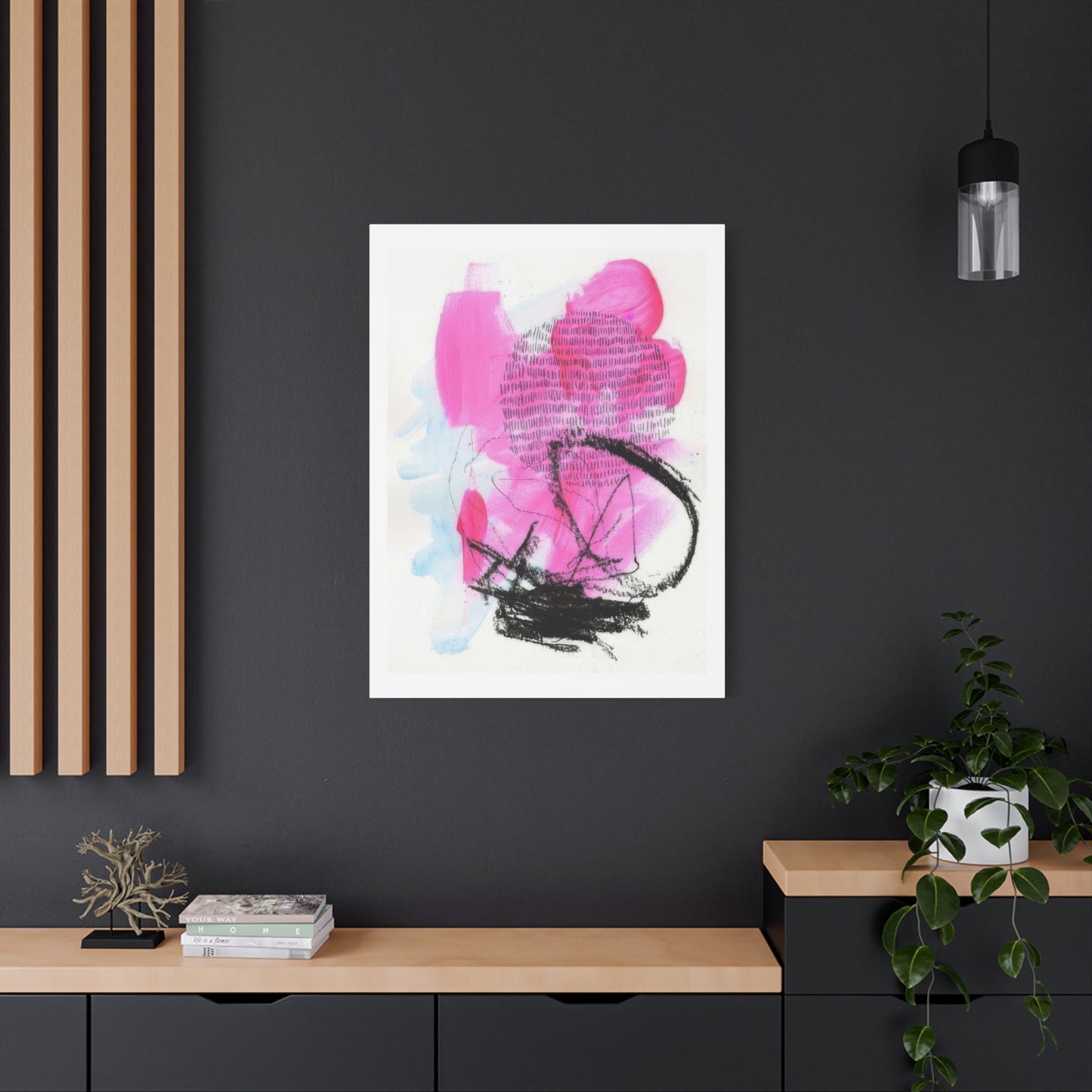 Jennifer Paxton Parker Neon Flamingos 2 Wall Art & Canvas Prints