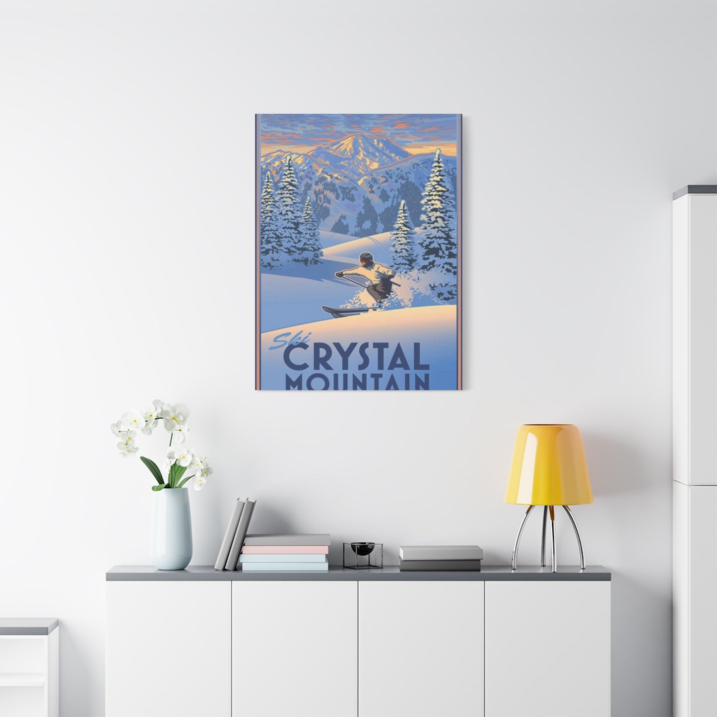 Crystal Mountain Wall Art & Canvas Prints