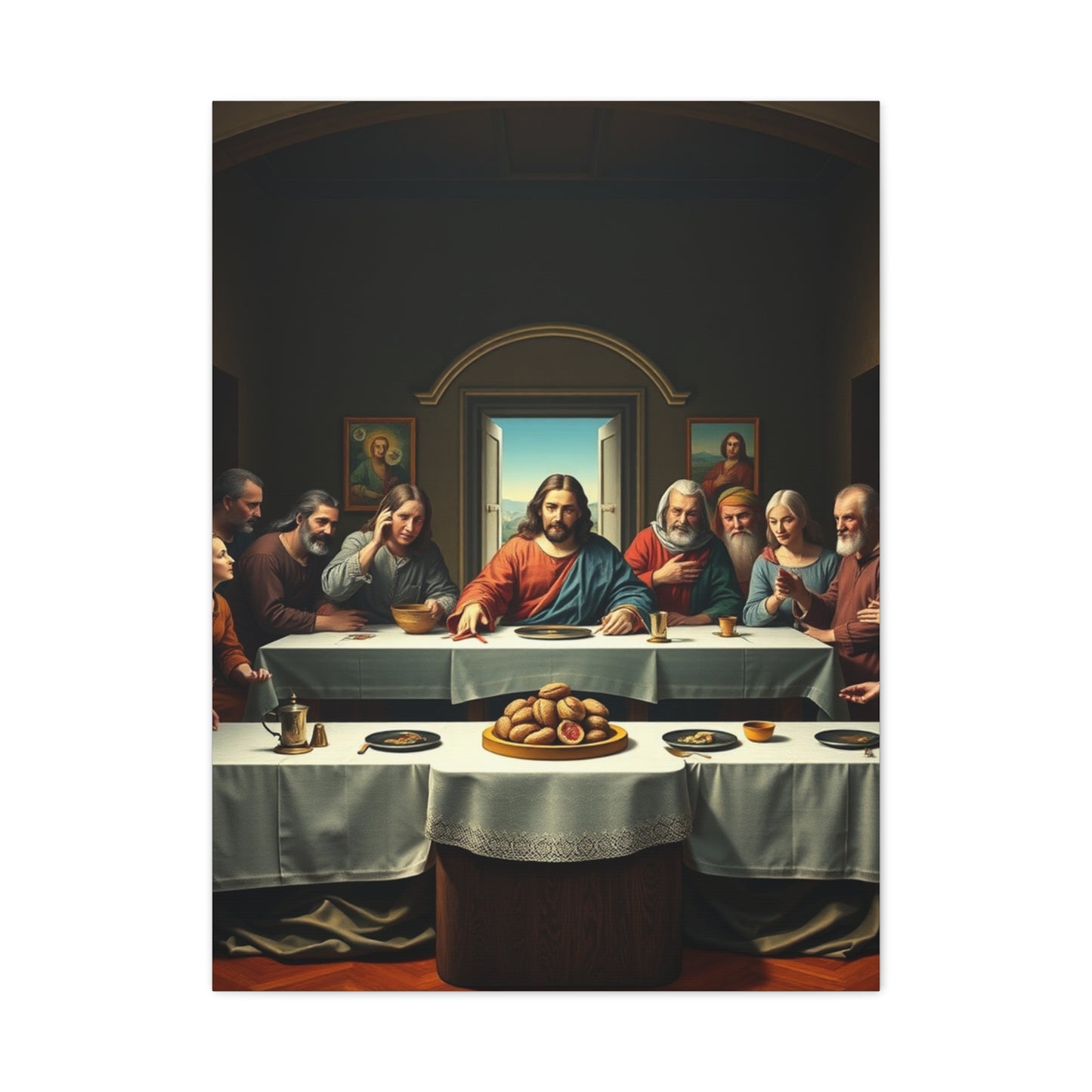The Last Supper Art Refined Canvas Wall Art & Canvas Print