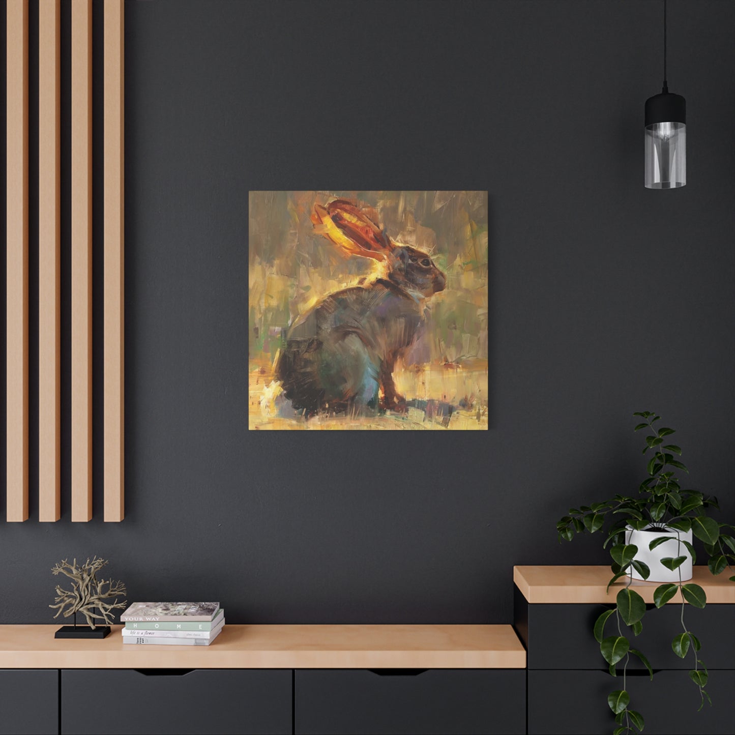 The Brown Bunny Painting Wall Art & Canvas Prints