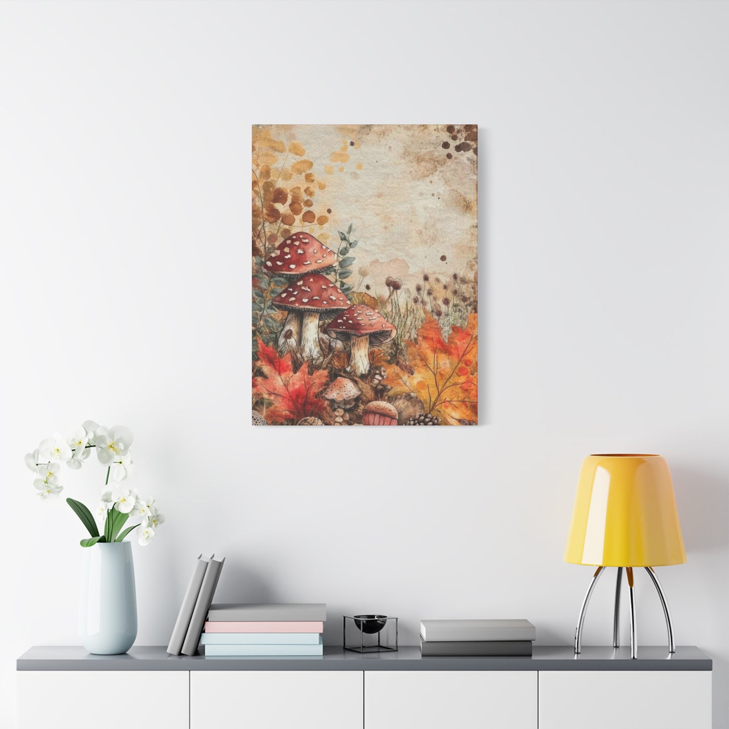 Mushroom Earthy Wall Art & Canvas Prints