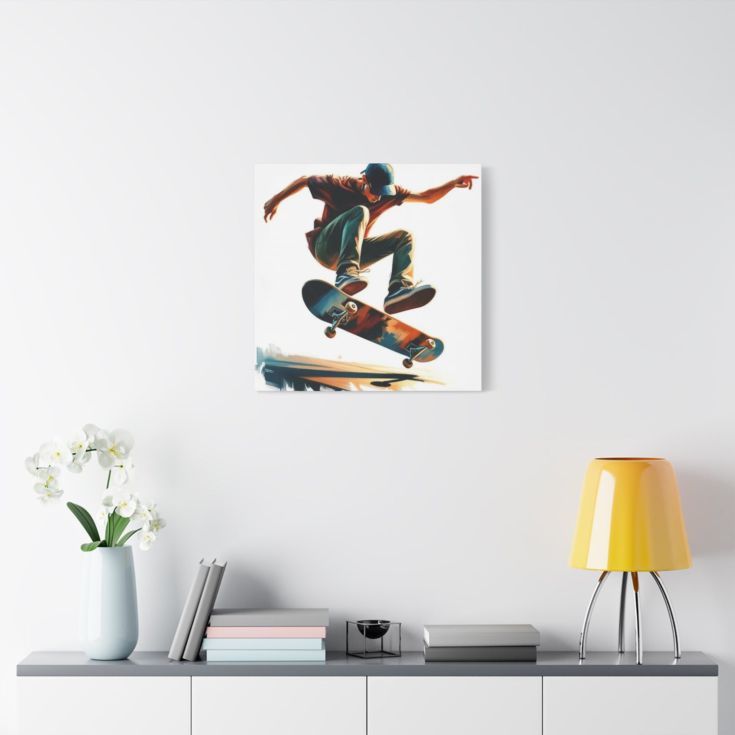 Skateboard Graffiti Wall Art & Canvas Prints