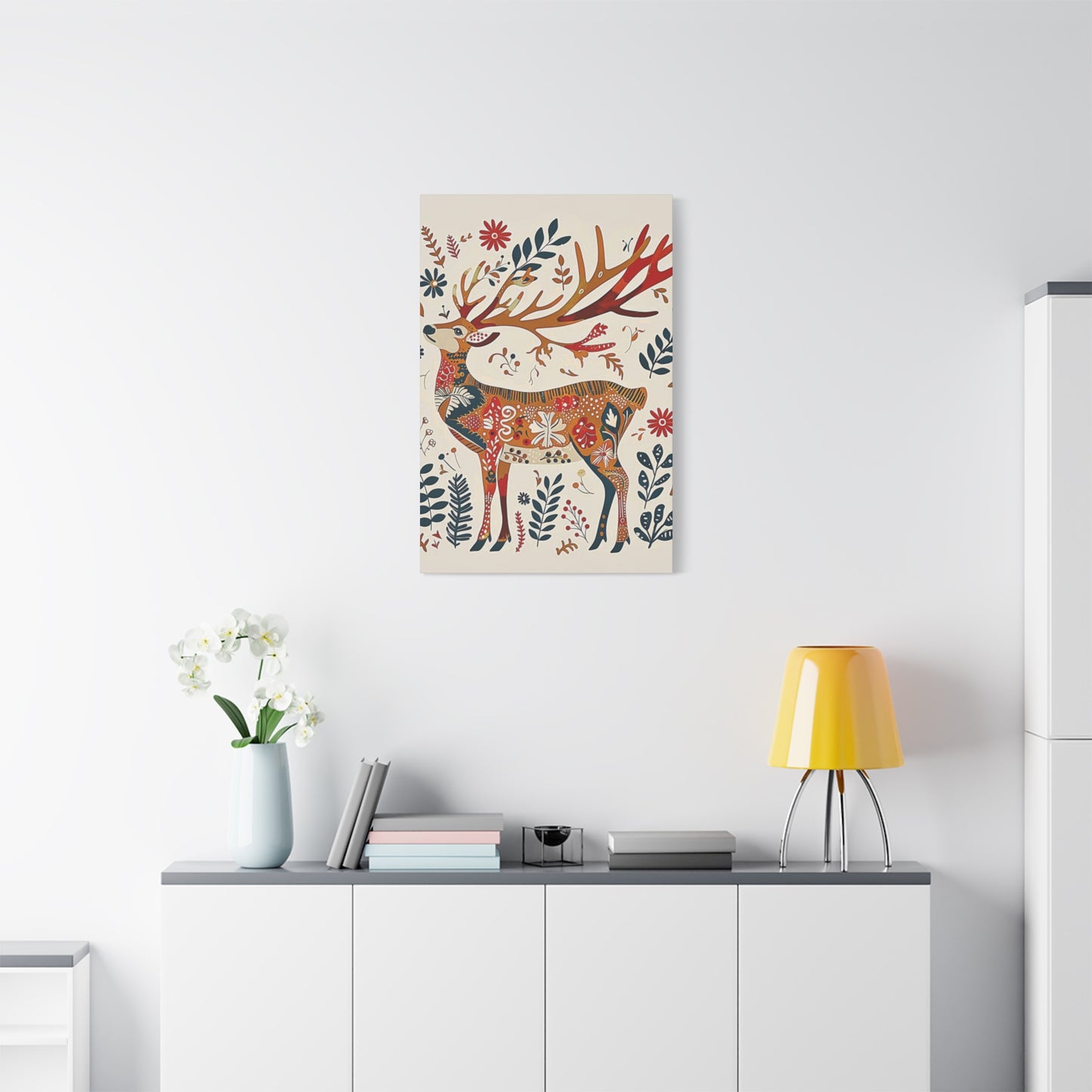 Deer Scandinavia 2 Wall Art & Canvas Prints