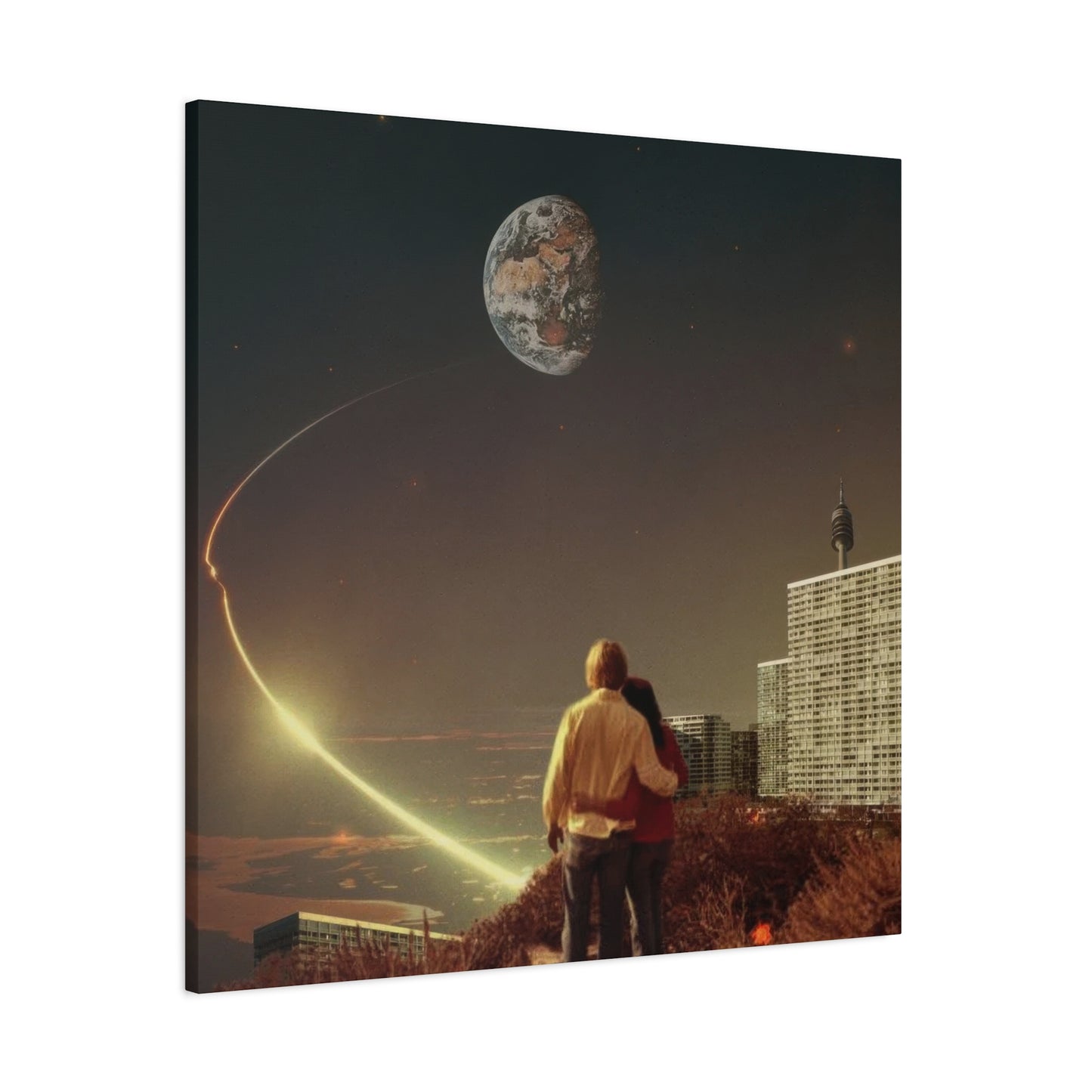 Frank Moth We Used To Live There Too Wall Art & Canvas Prints