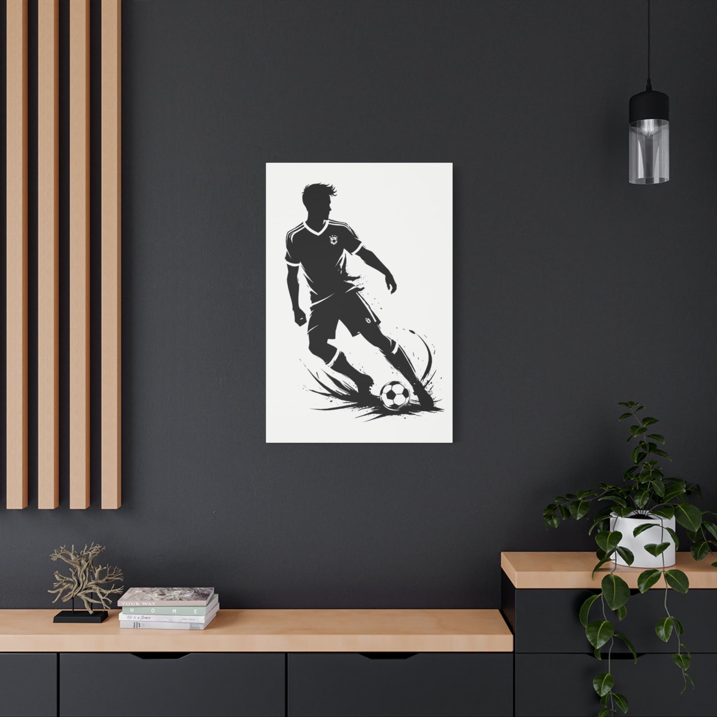 Football Player Wall Art & Canvas Prints