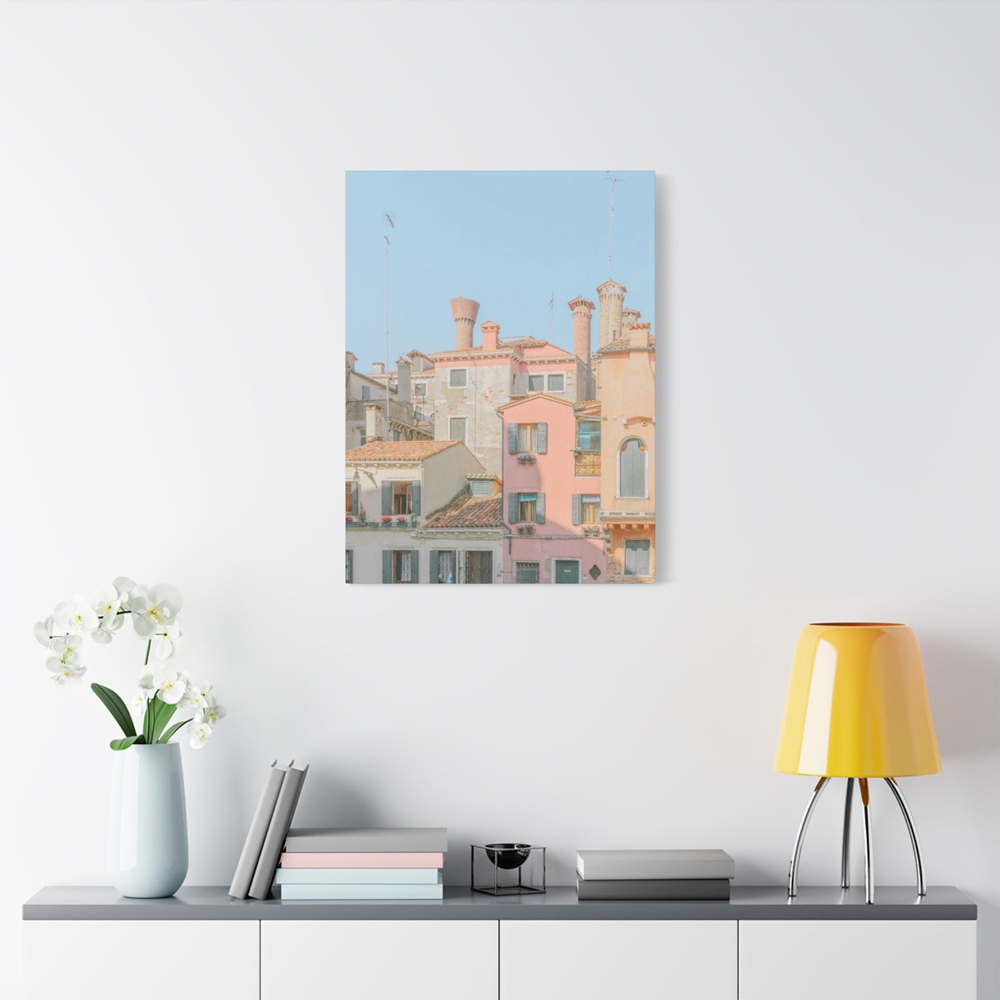 Colorful Houses Of Spain Wall Art & Canvas Prints